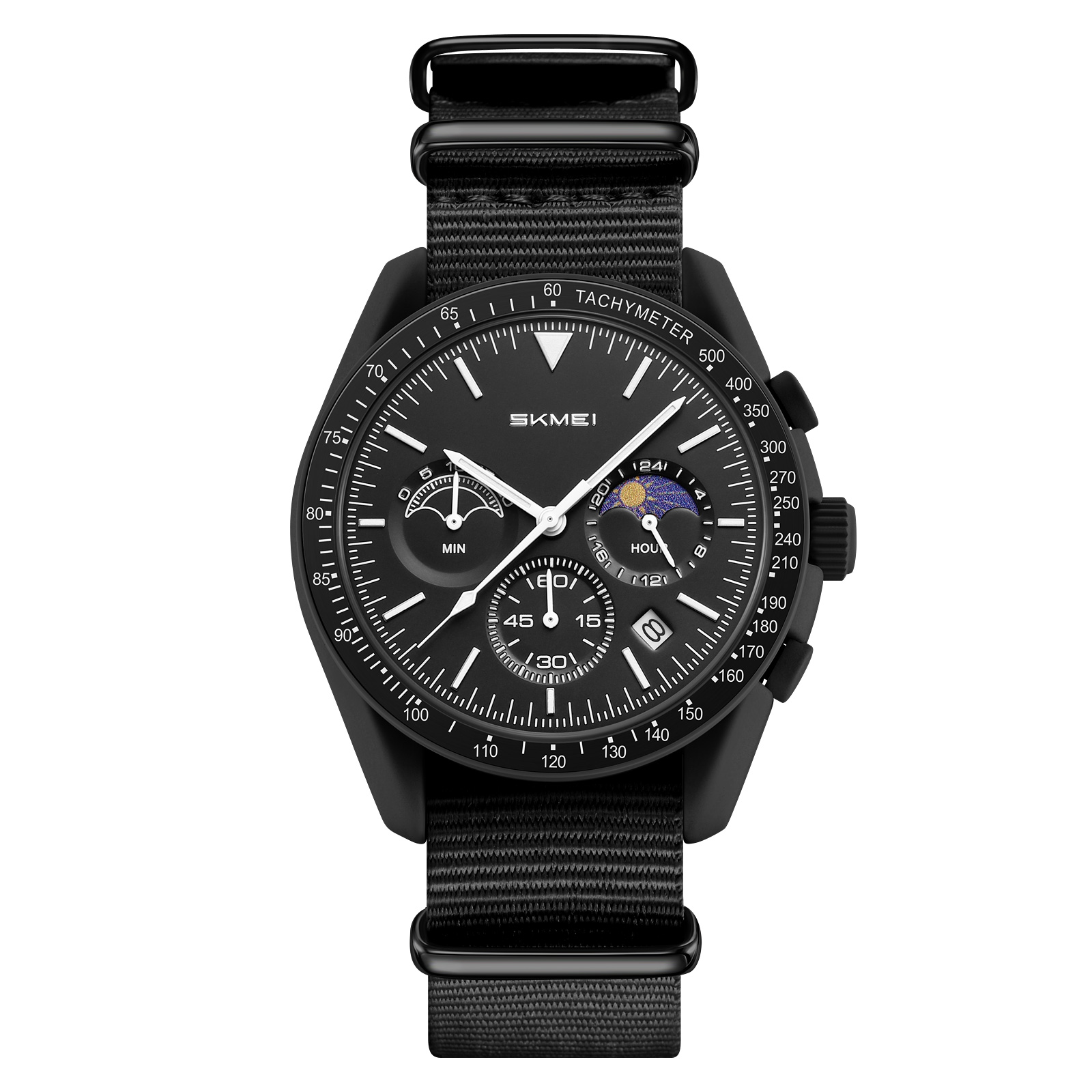 SKMEI Model 9392 Moon Phase Casual Quartz Watches