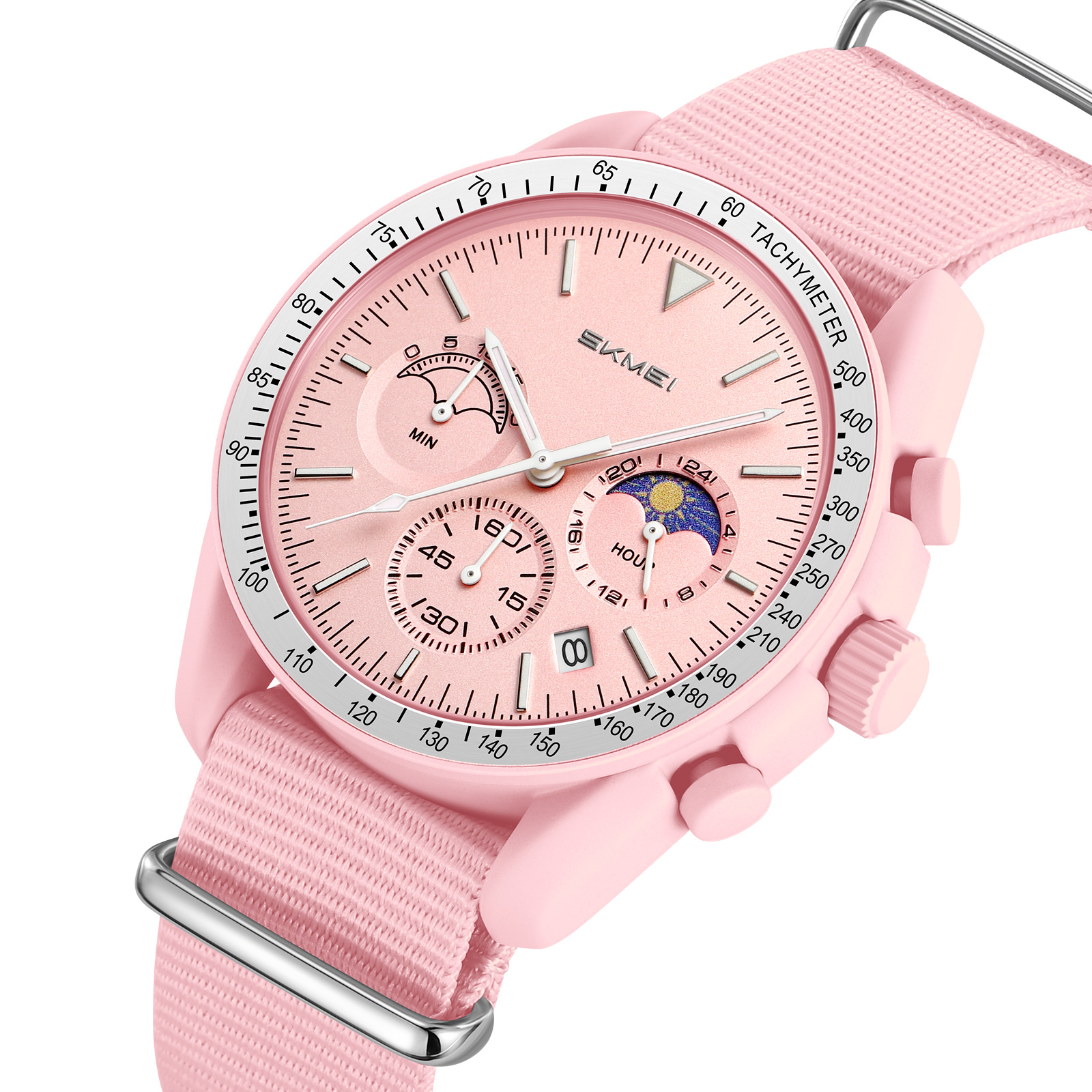 SKMEI Model 9392 Moon Phase Casual Quartz Watches