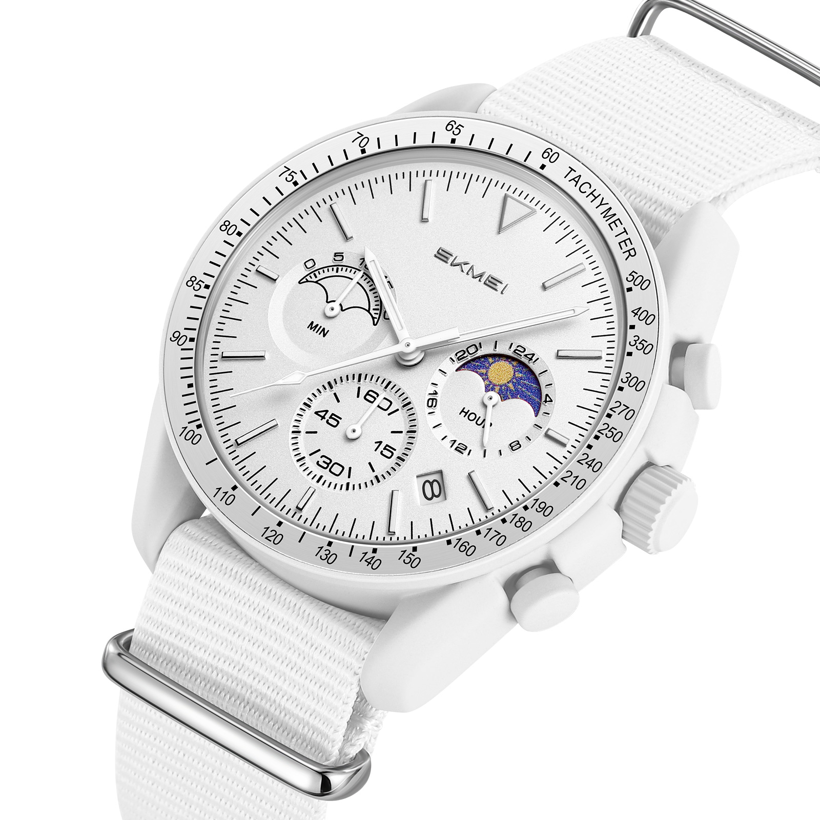 SKMEI Model 9392 Moon Phase Casual Quartz Watches