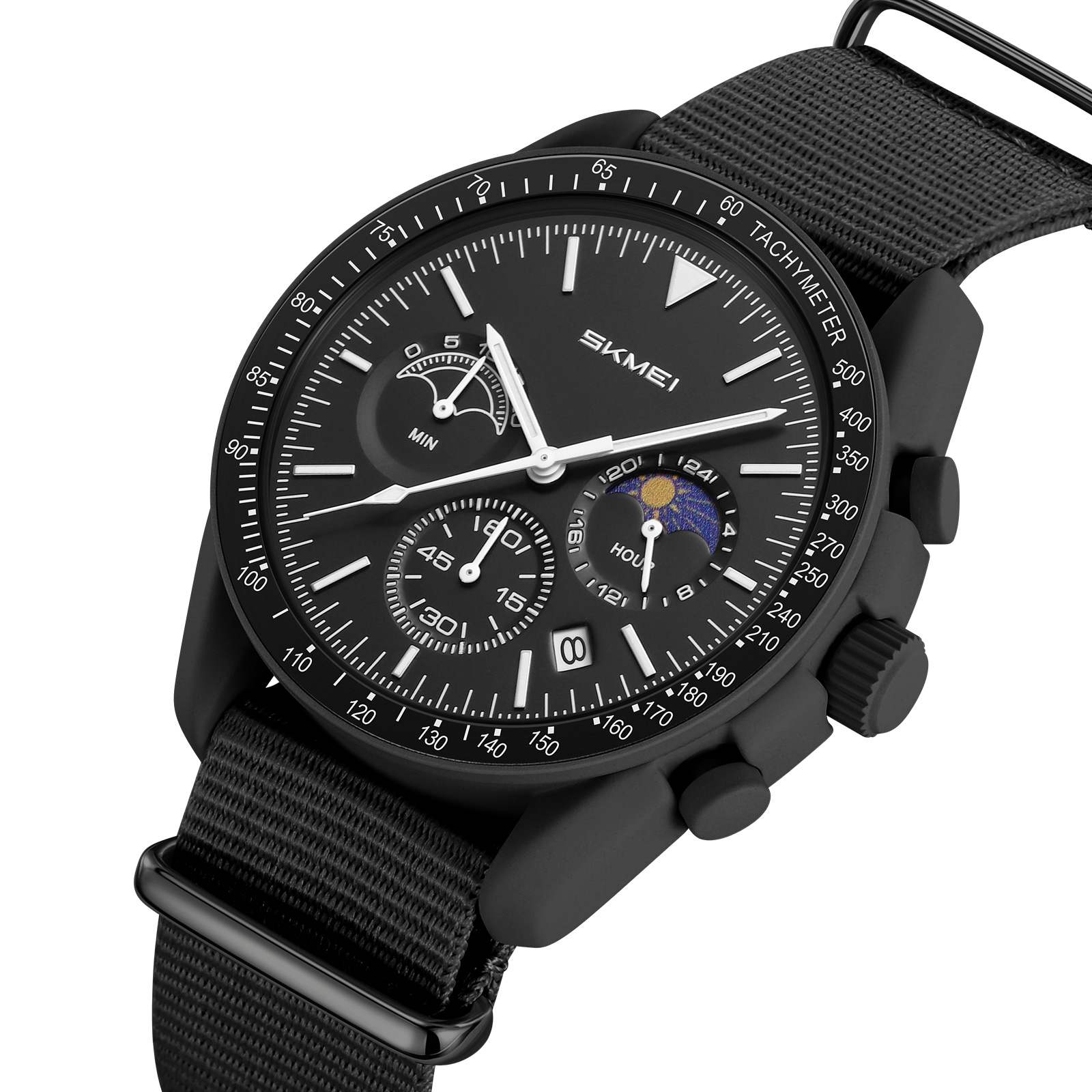 SKMEI Model 9392 Moon Phase Casual Quartz Watches