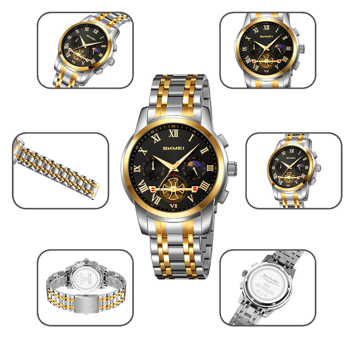 Skmei 9394 Men Quartz Watch Waterproof 