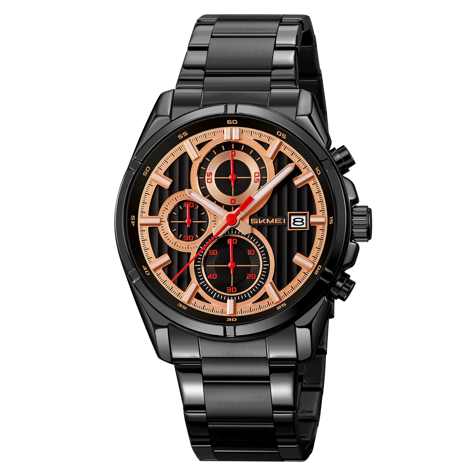 OEM Customized Skmei 9395 Brand Luxury Stainless Steel Men's Wristwatches