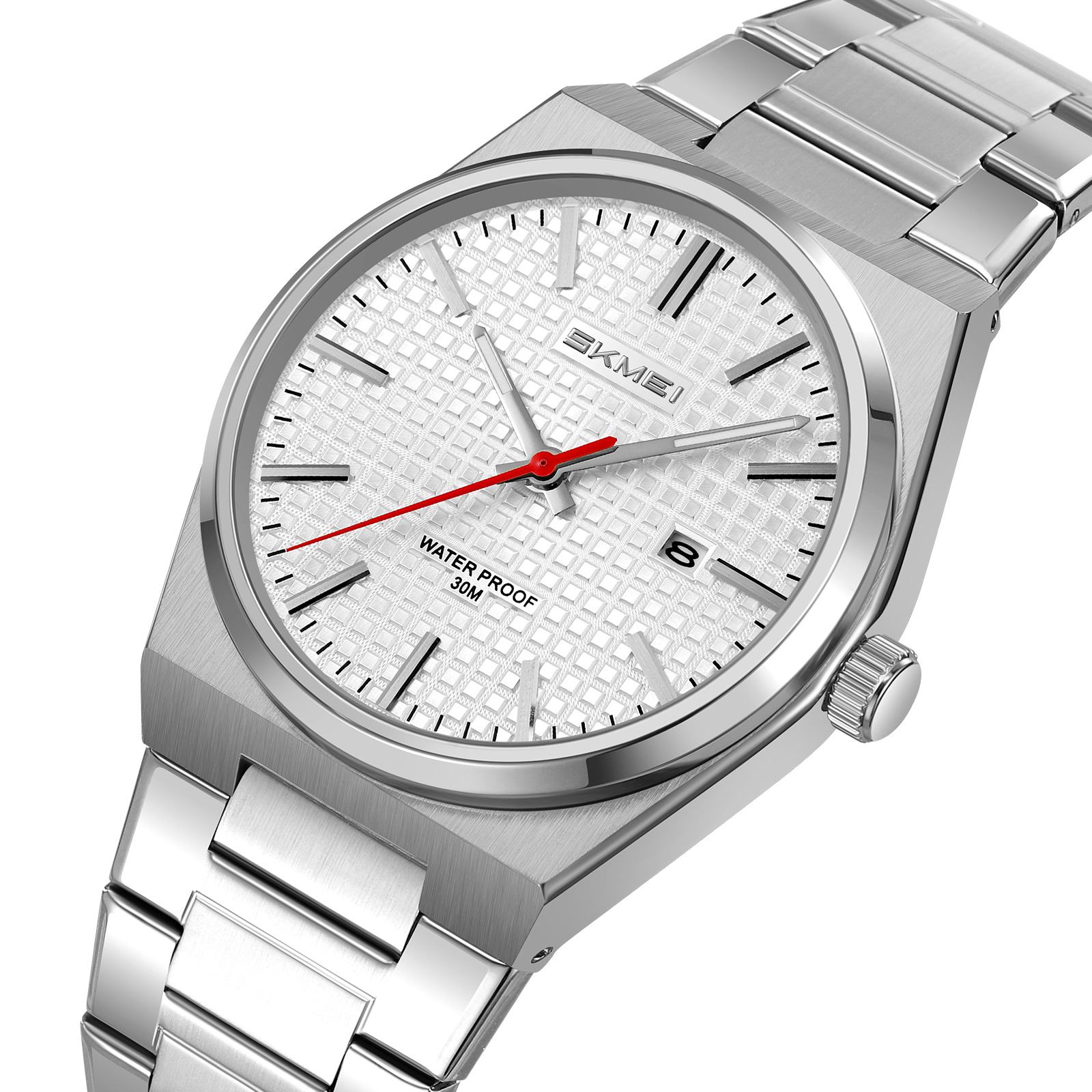 SKMEI 9396 Elegant Factory Stainless Steel Quartz Watch Men's Gift Wrist Watches