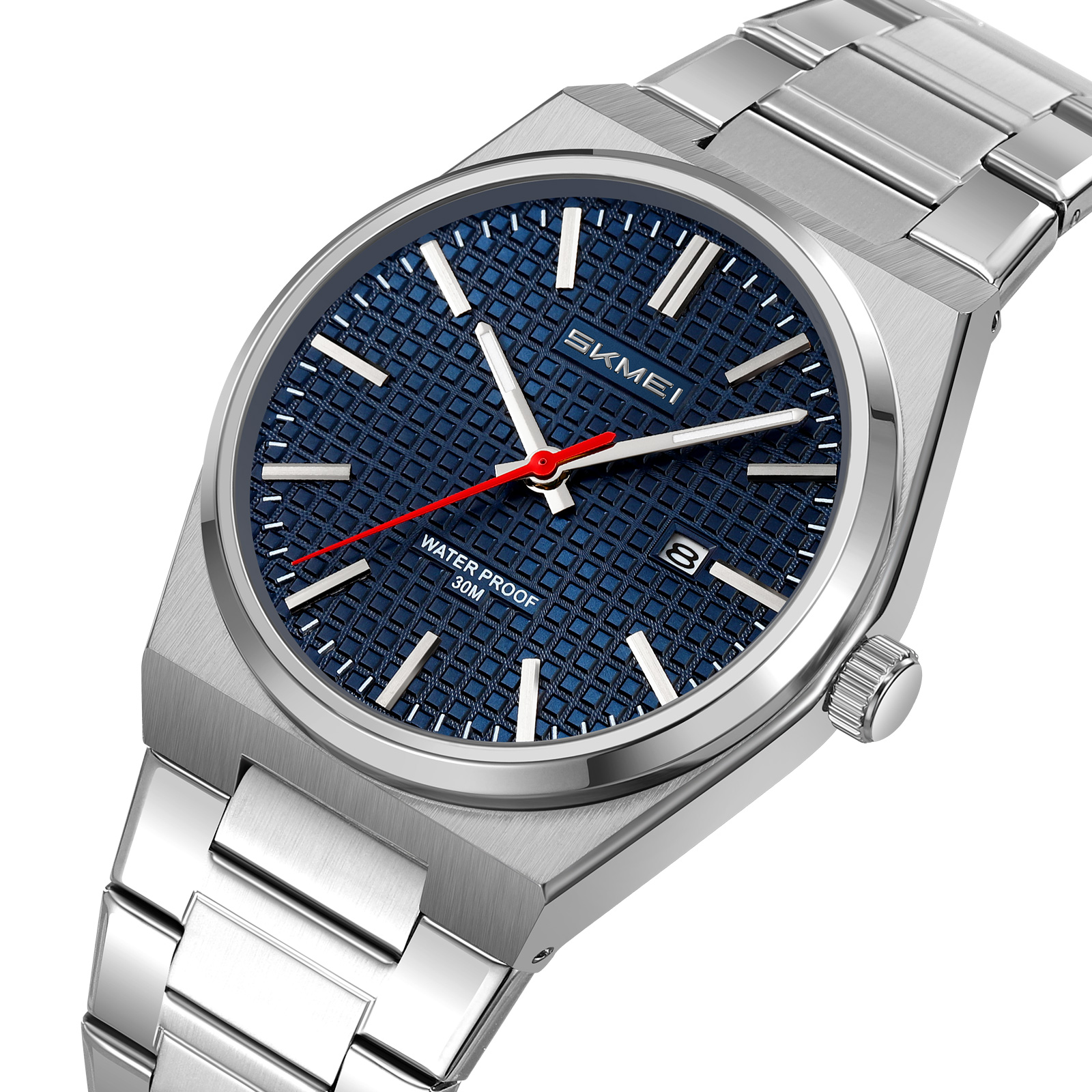SKMEI 9396 Elegant Factory Stainless Steel Quartz Watch Men's Gift Wrist Watches