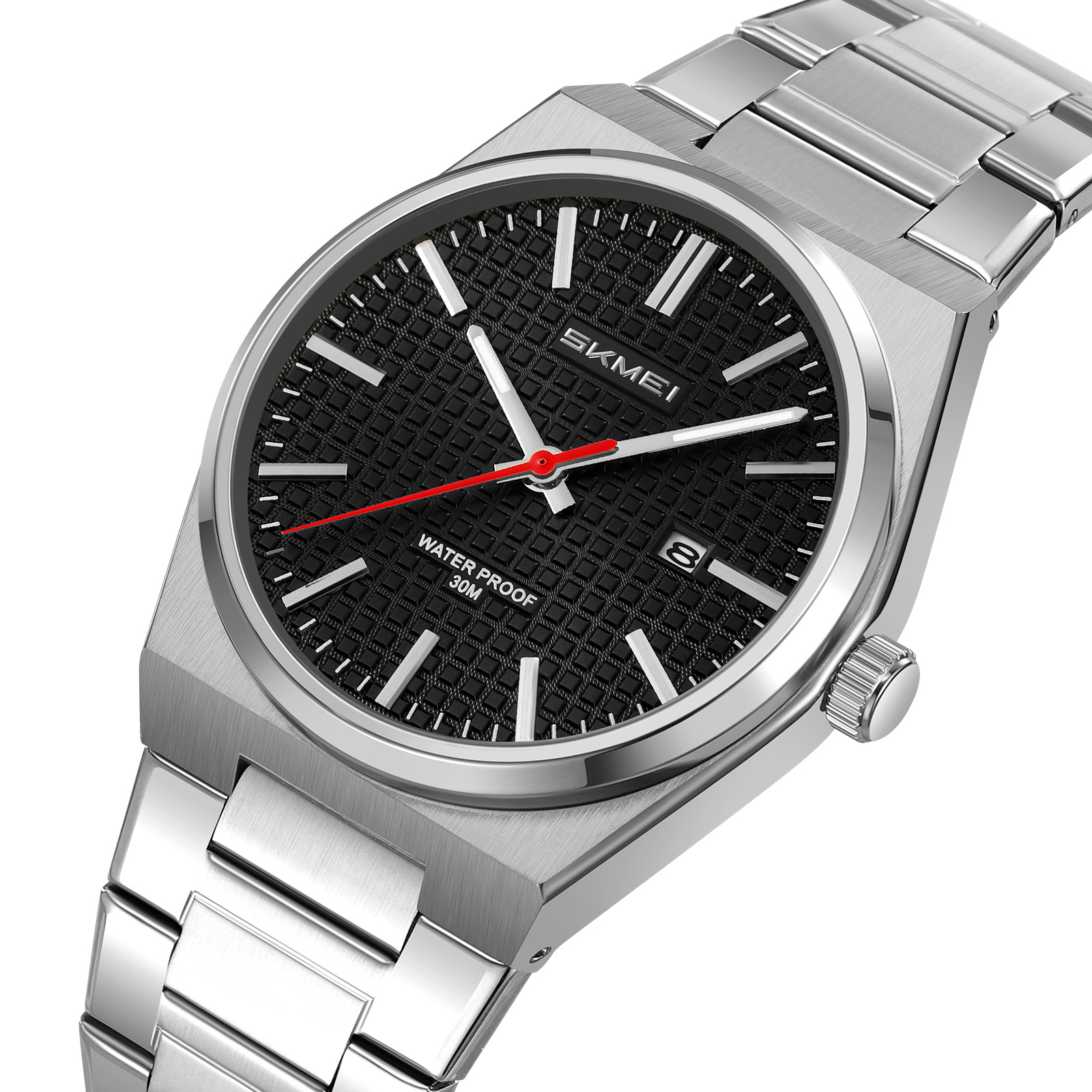 SKMEI 9396 Elegant Factory Stainless Steel Quartz Watch Men's Gift Wrist Watches