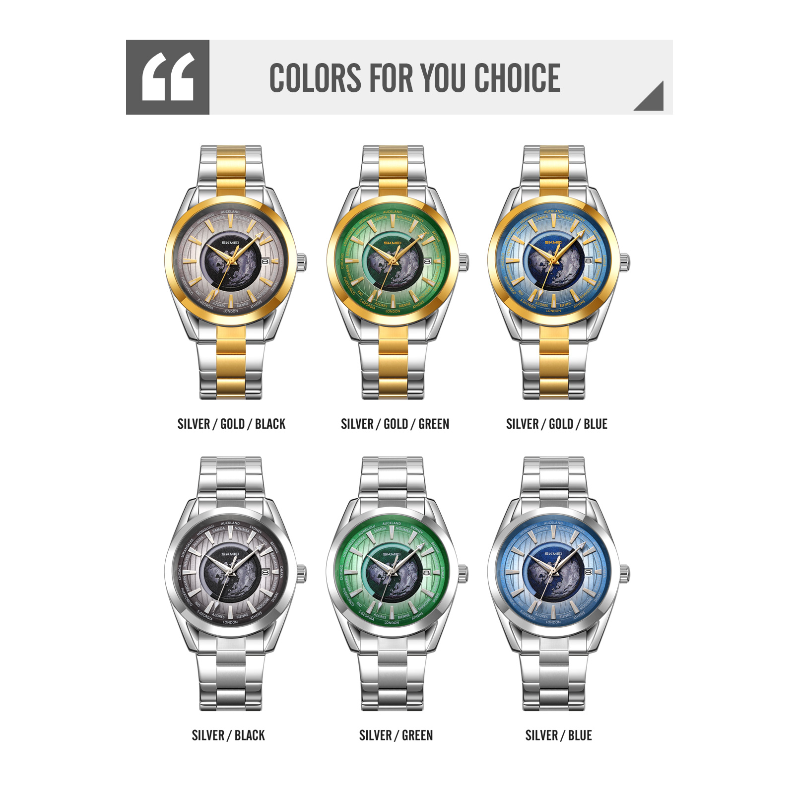 SKMEI 9399 Automatic Mechanical Watch WHOLESALER