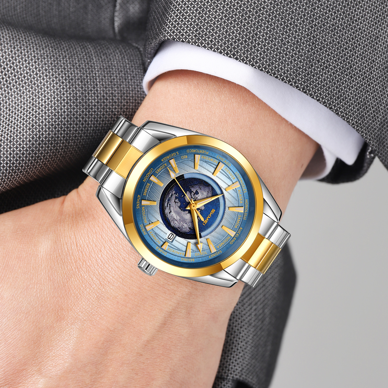 SKMEI 9399 Automatic Mechanical Watch WHOLESALER