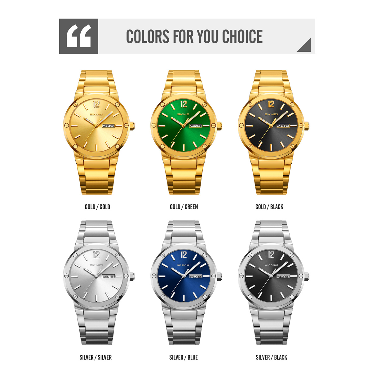 SKMEI 9400 Timepiece Watch Men