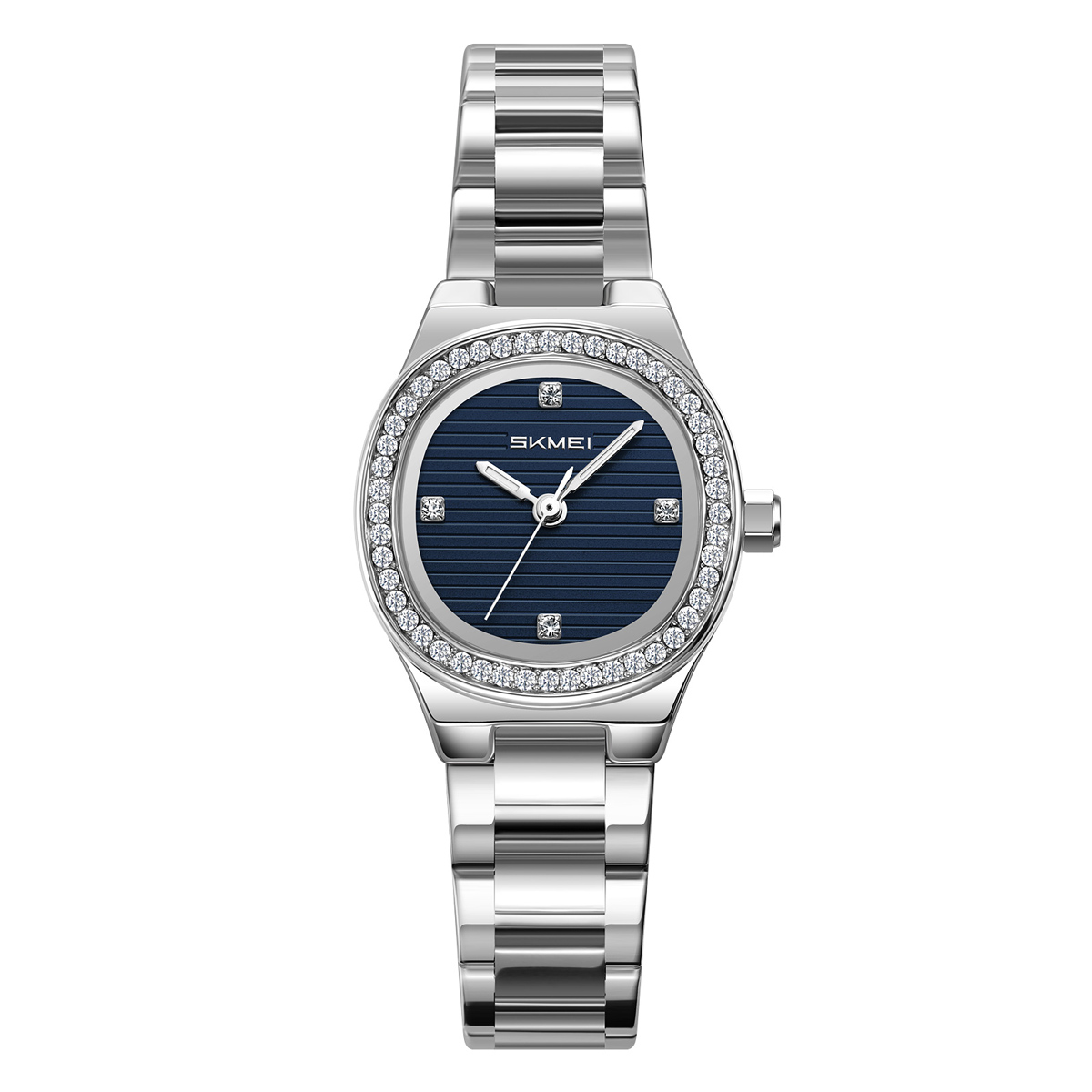 SKMEI 9405 Ladies Octagon Crystal Rhinestone Bezel Women Wrist Watch
