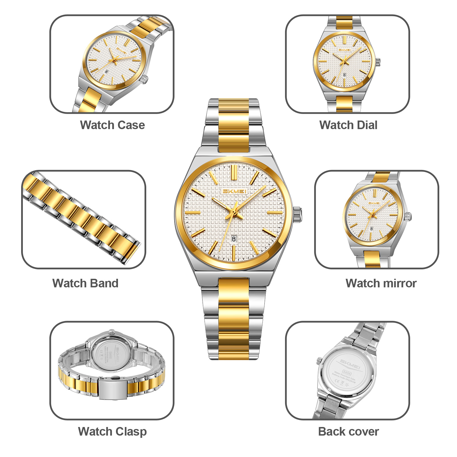 SKMEI 9406 WOMEN WRISTWATCHES