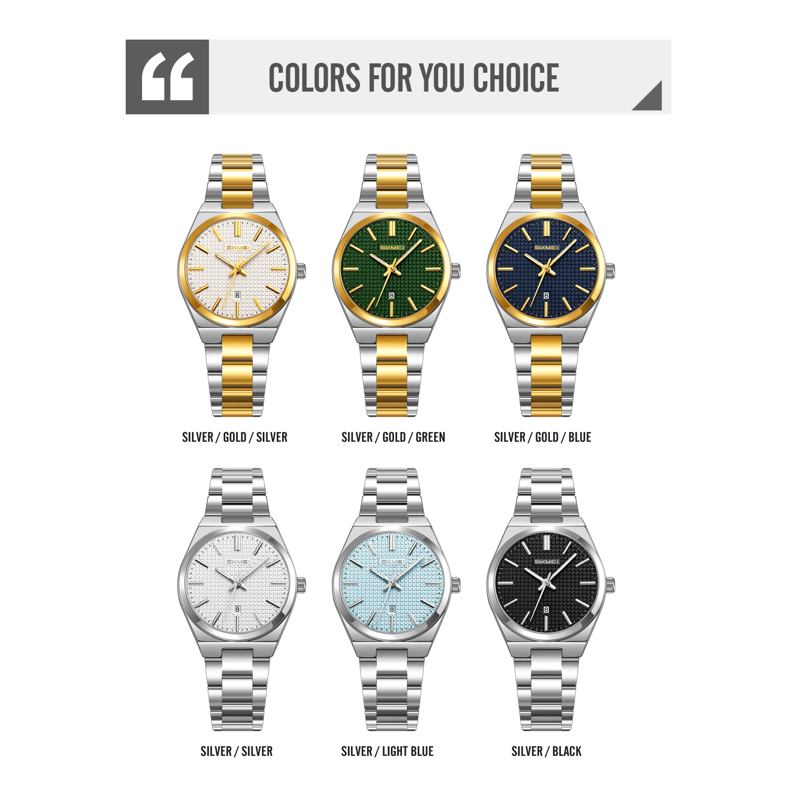 SKMEI 9406 WOMEN WRISTWATCHES