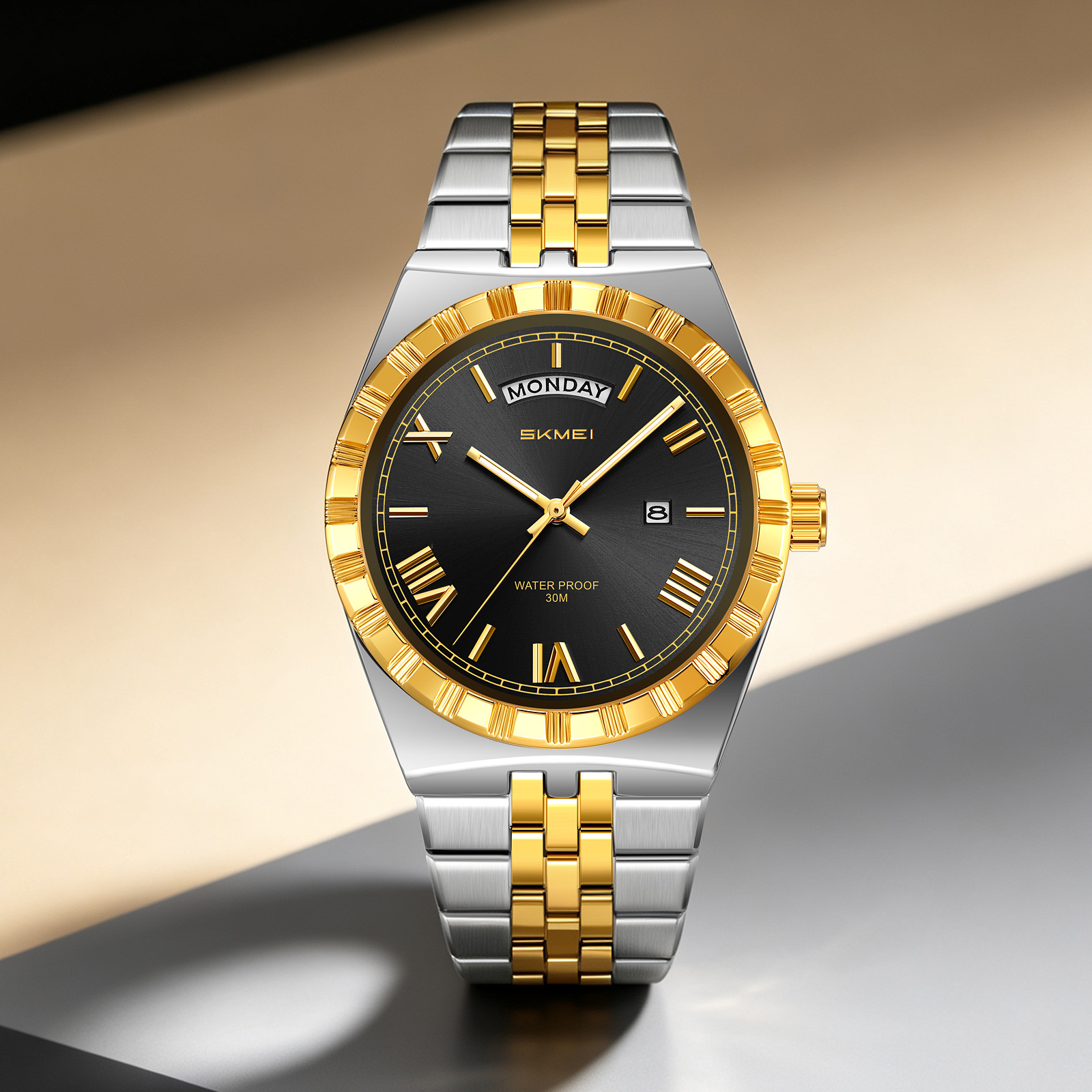 SKMEI WATCH 9411 Stainless Steel band Quartz Watch
