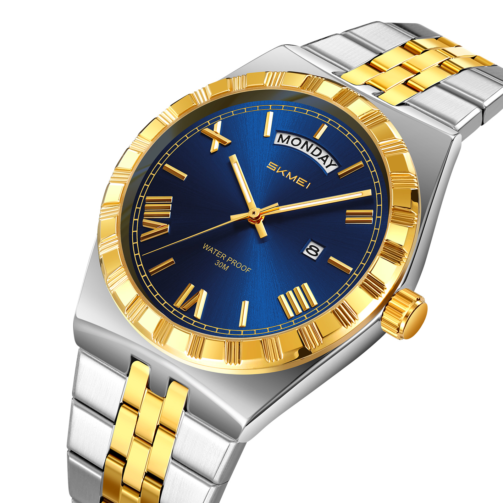 SKMEI WATCH 9411 Stainless Steel band Quartz Watch