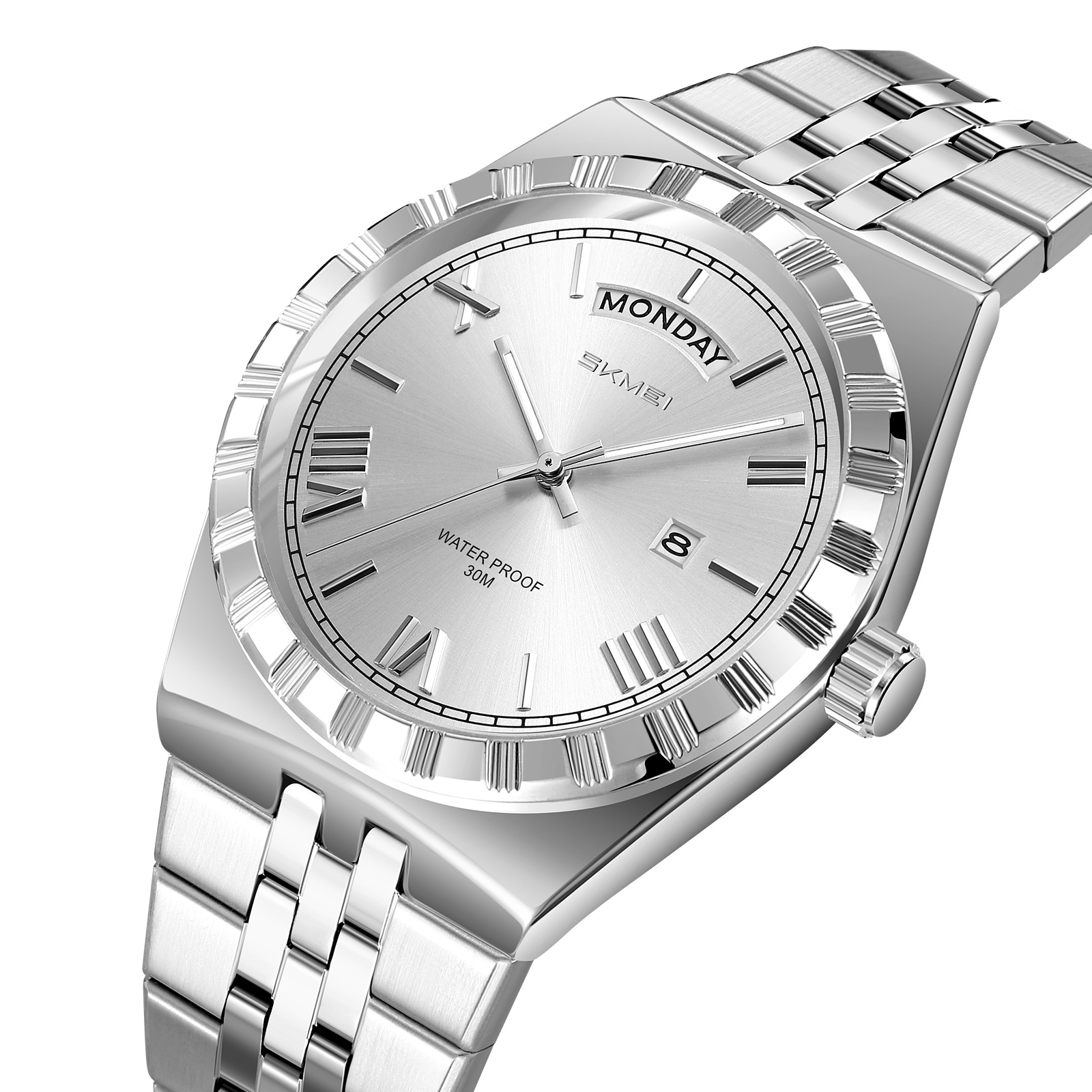 SKMEI WATCH 9411 Stainless Steel band Quartz Watch