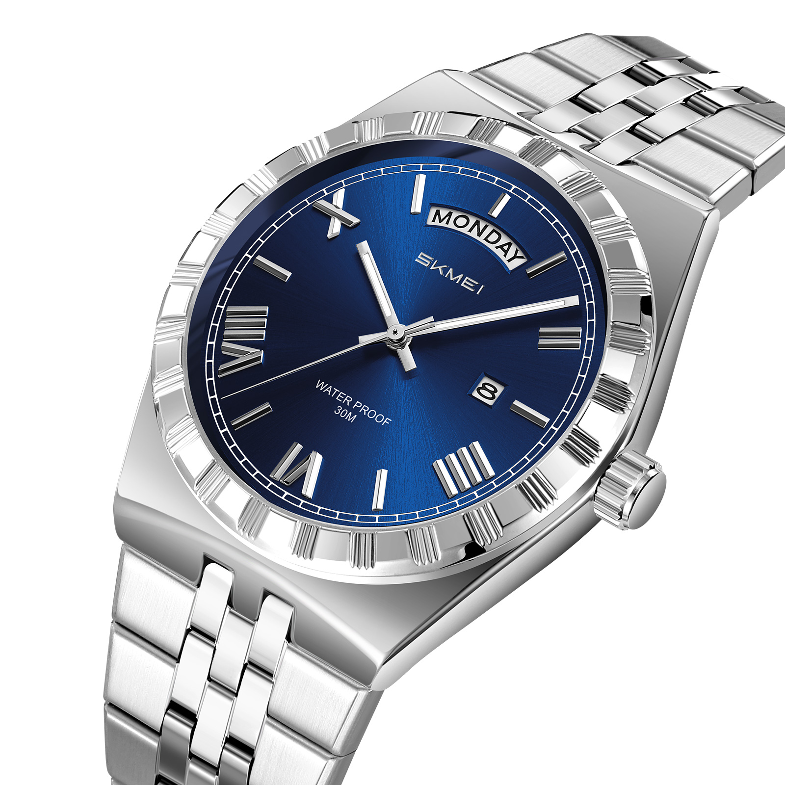 SKMEI WATCH 9411 Stainless Steel band Quartz Watch