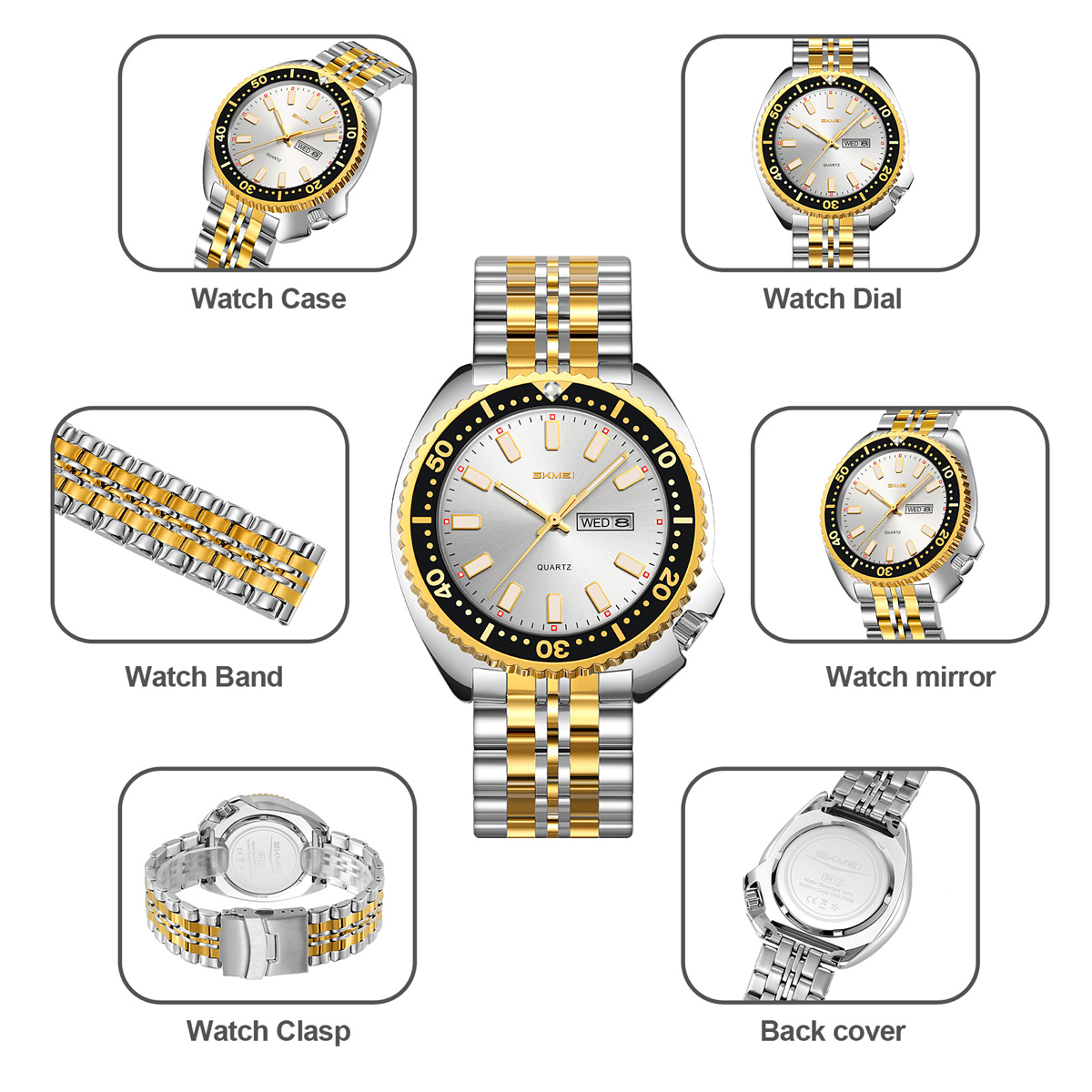 SKMEI Quartz Watch Model 9412 