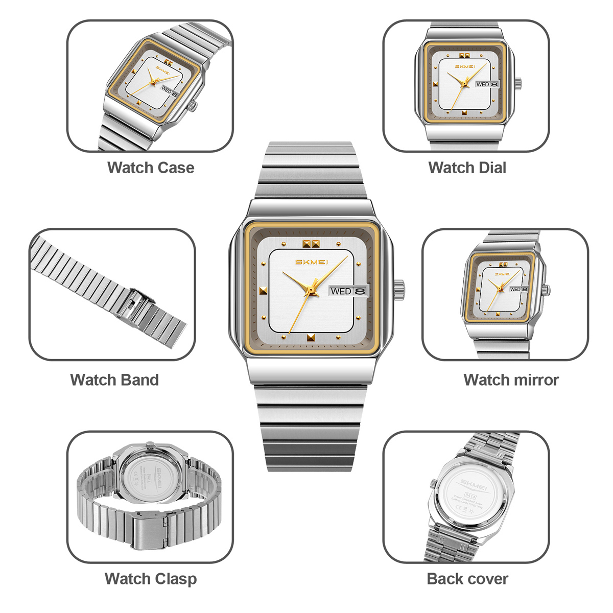 SKMEI Watch Model 9414 Men Quartz Watch