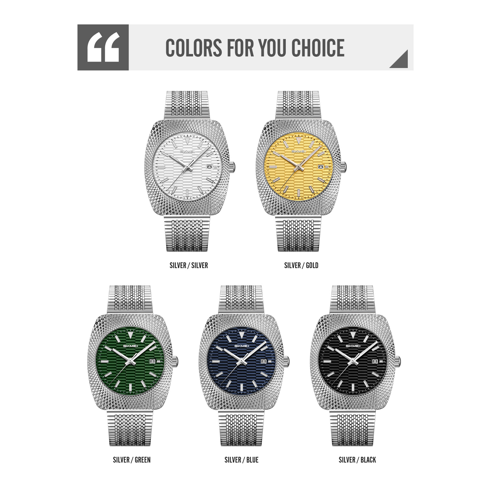 SKMEI 9417 MEN QUARTZ HAND WATCH WHOELSALE