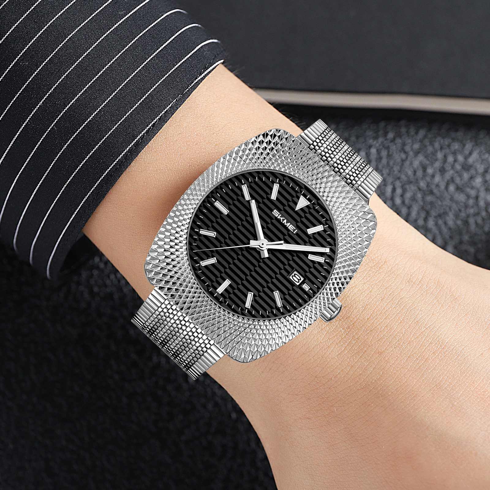 SKMEI 9417 MEN QUARTZ HAND WATCH WHOELSALE