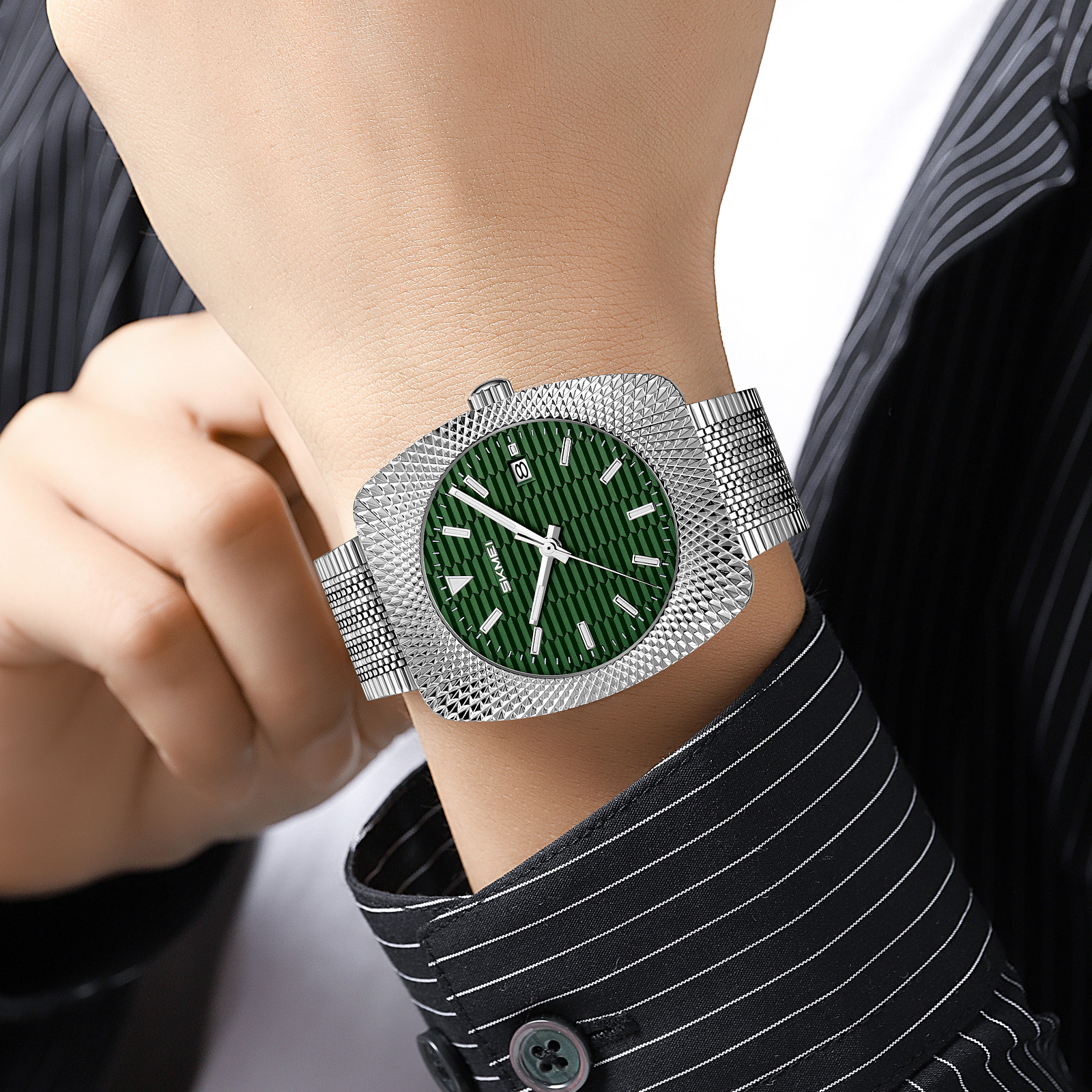 SKMEI 9417 MEN QUARTZ HAND WATCH WHOELSALE