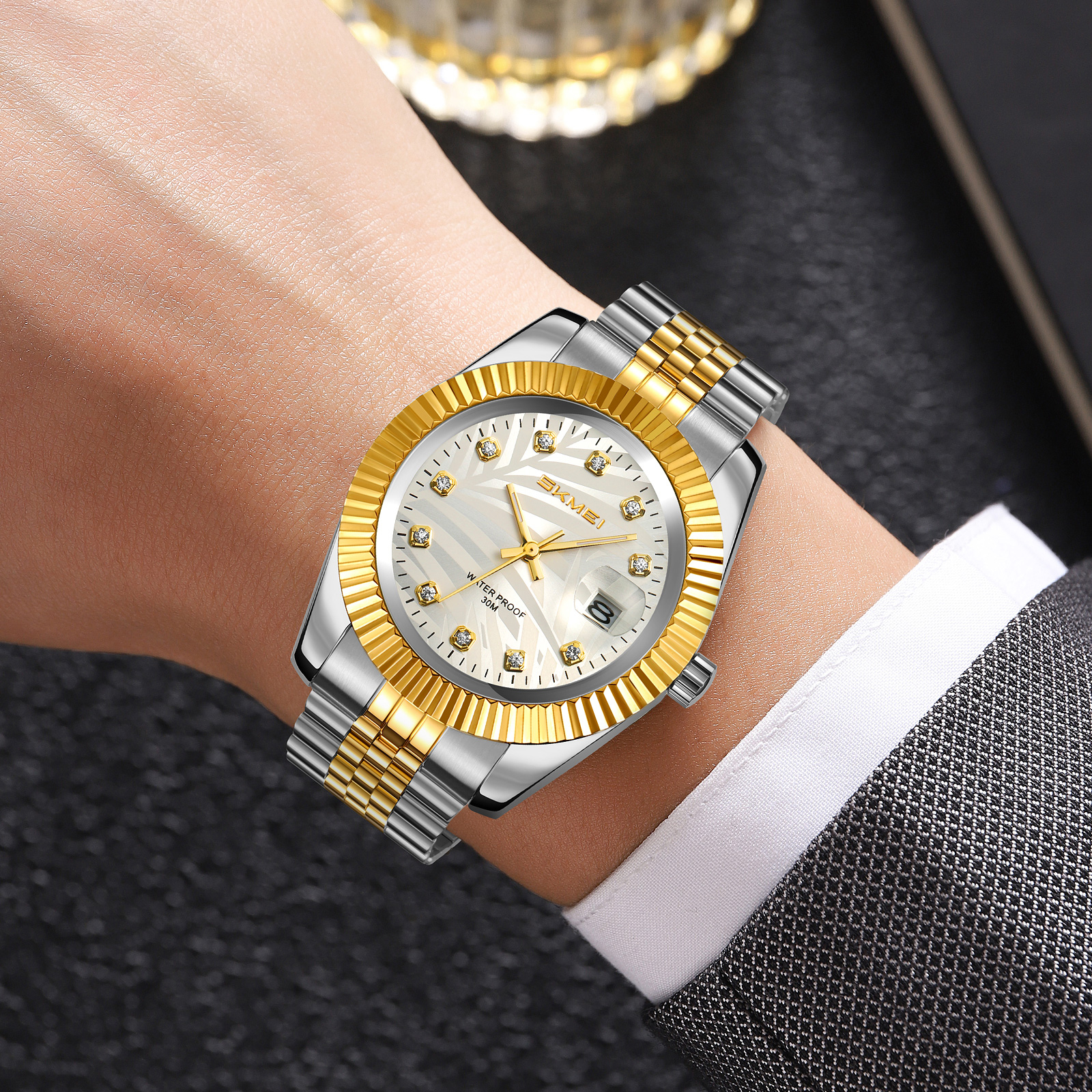 SKMEI 9418 fashion quartz men watch