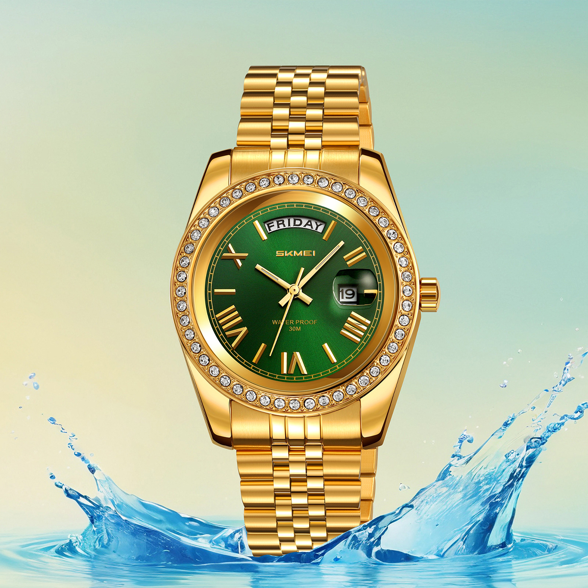 SKMEI 9419 Luxury-Inspired Quartz Watches 