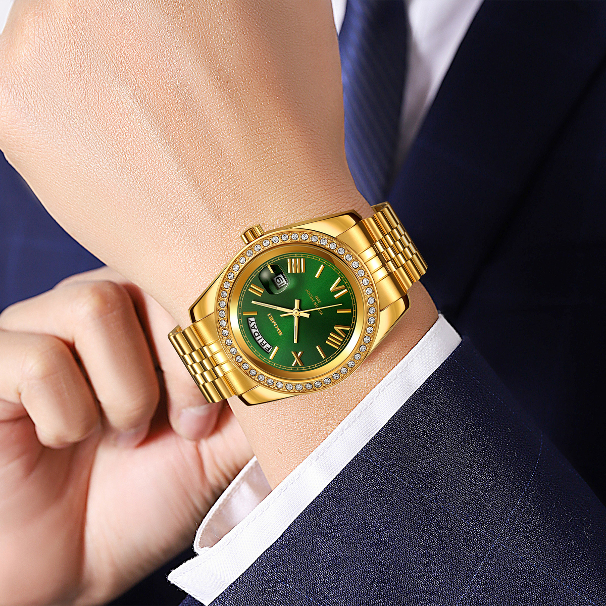 SKMEI 9419 Luxury-Inspired Quartz Watches 