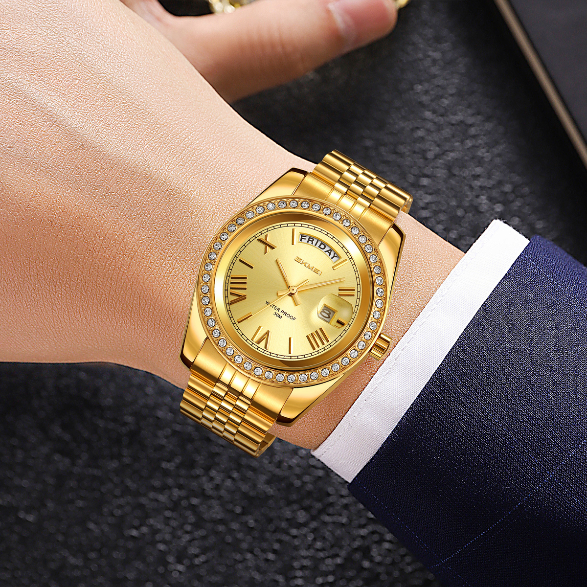 SKMEI 9419 Luxury-Inspired Quartz Watches 