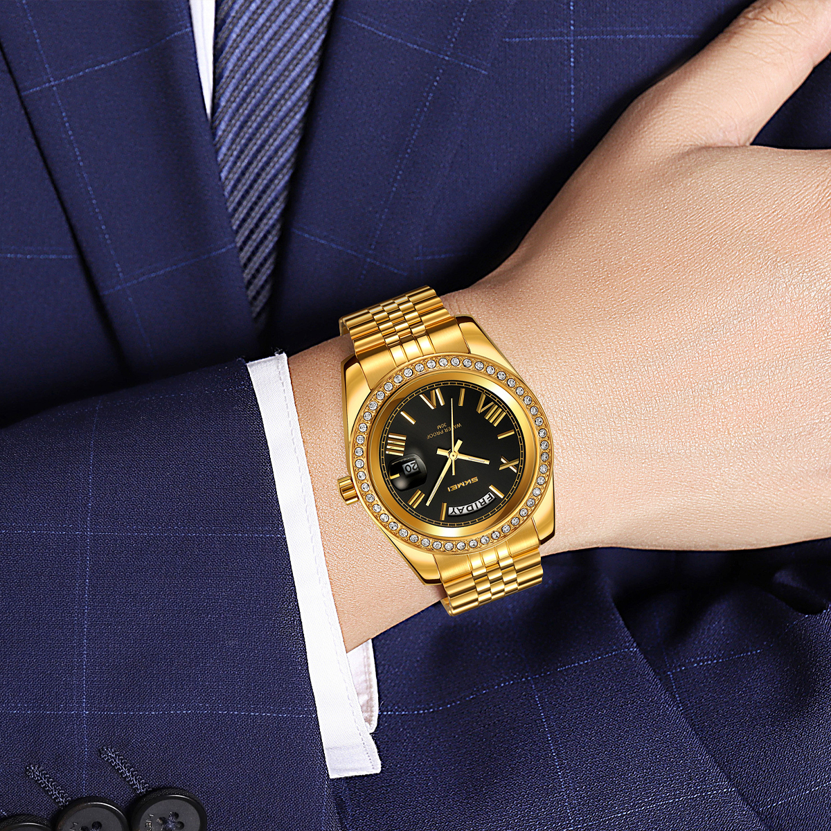 SKMEI 9419 Luxury-Inspired Quartz Watches 