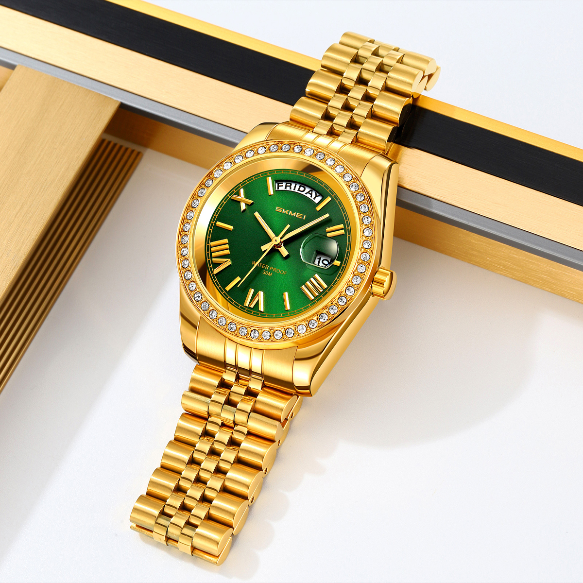 SKMEI 9419 Luxury-Inspired Quartz Watches 