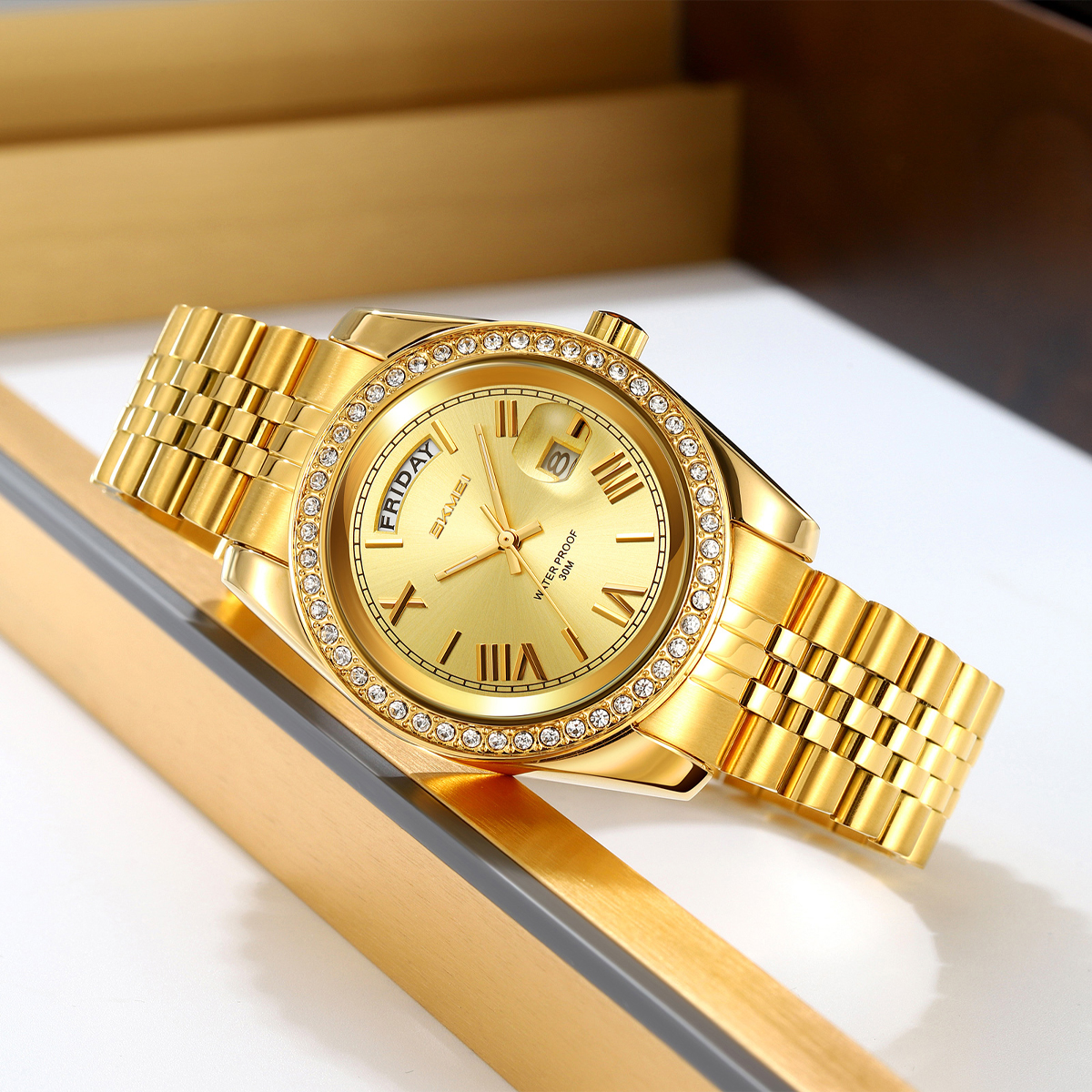 SKMEI 9419 Luxury-Inspired Quartz Watches 