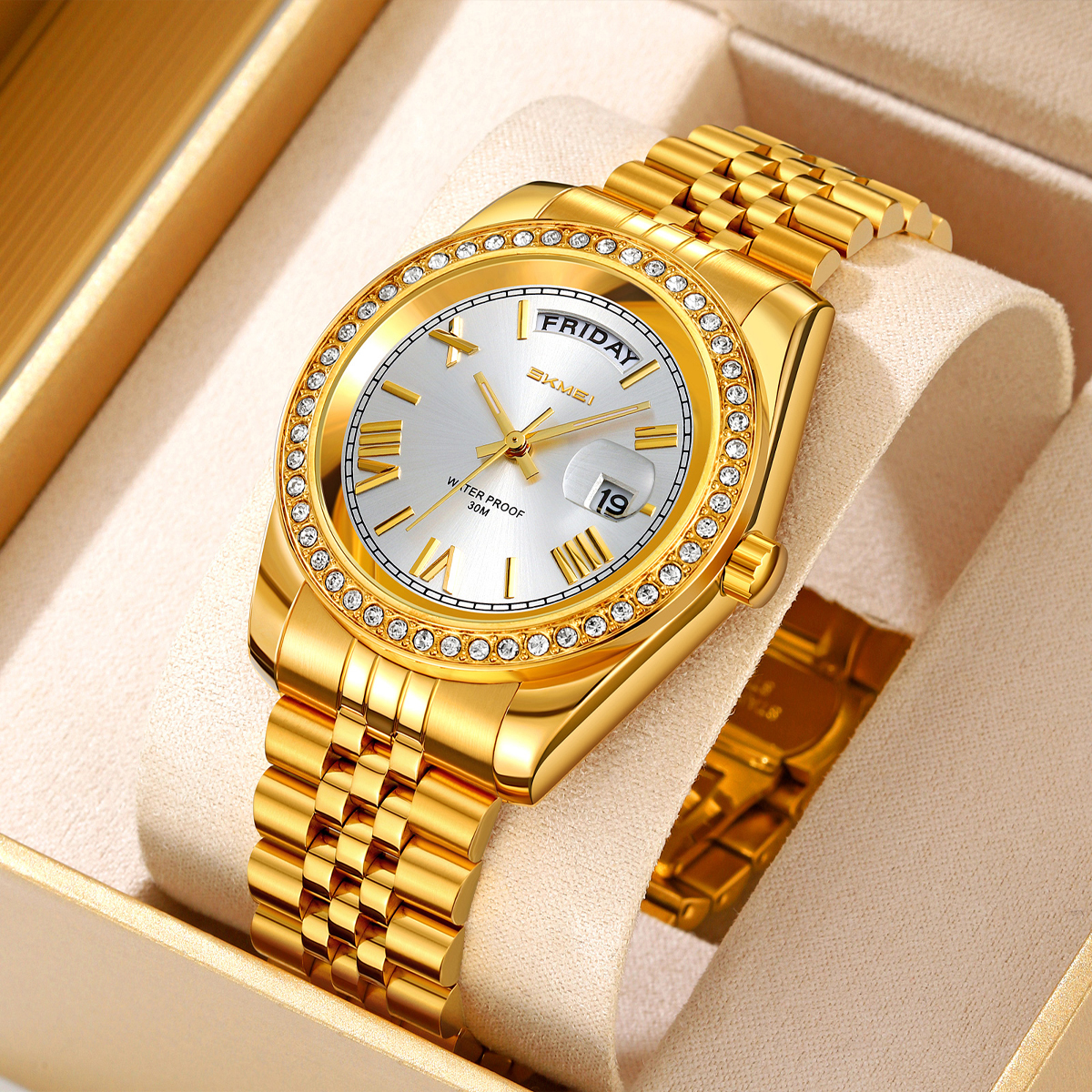 SKMEI 9419 Luxury-Inspired Quartz Watches 