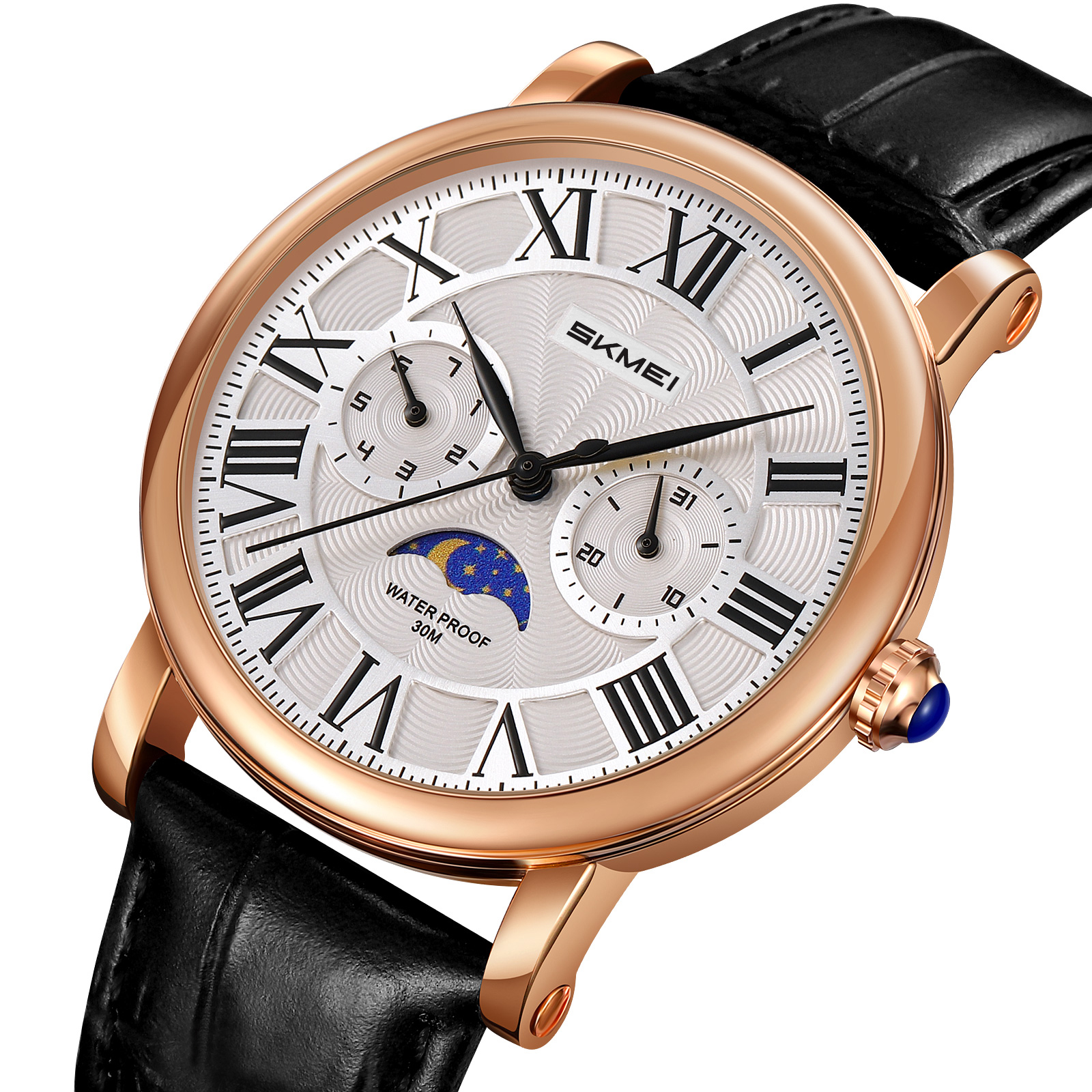 9438 SKMEI Vintage Mens Quartz Watch