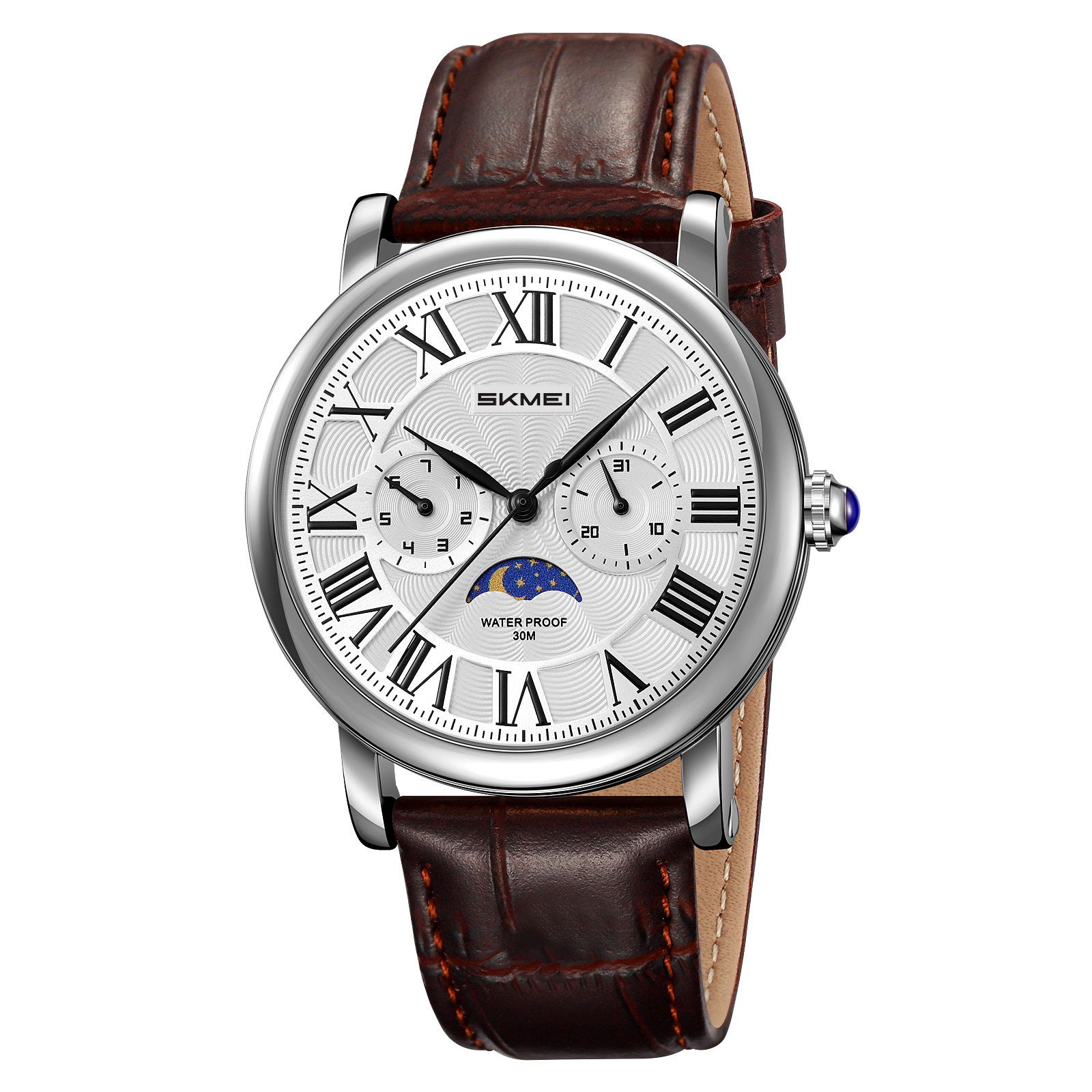 9438 SKMEI Vintage Mens Quartz Watch