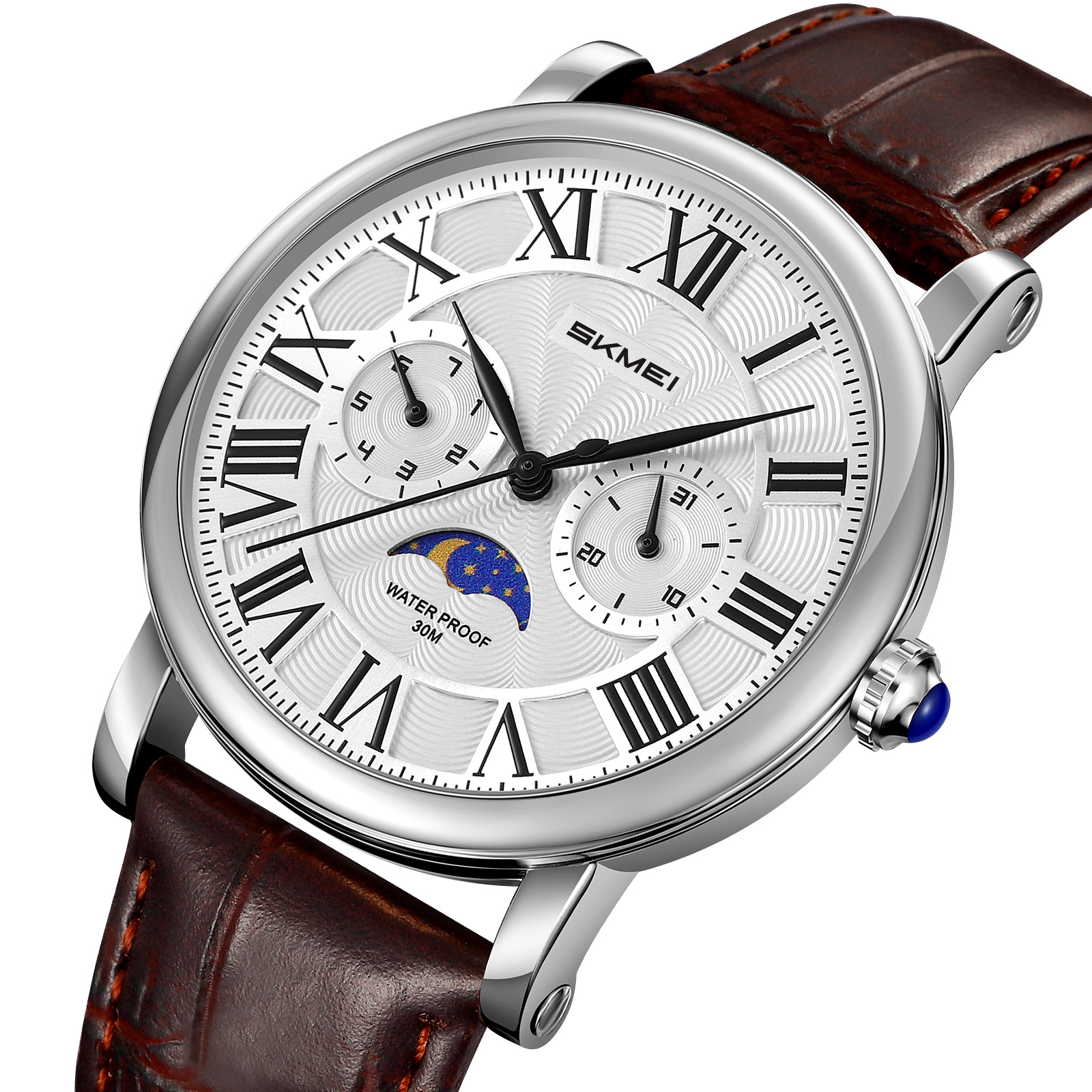 9438 SKMEI Vintage Mens Quartz Watch