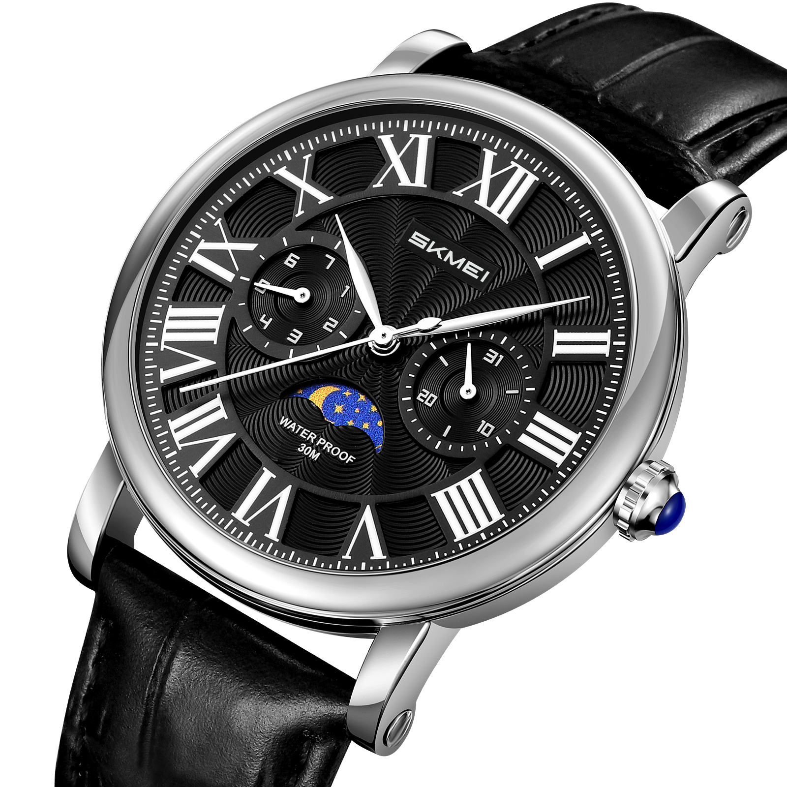 9438 SKMEI Vintage Mens Quartz Watch