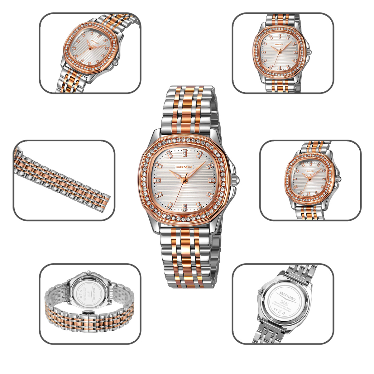 9439 SKMEI Luxury Ladies Quartz Watch