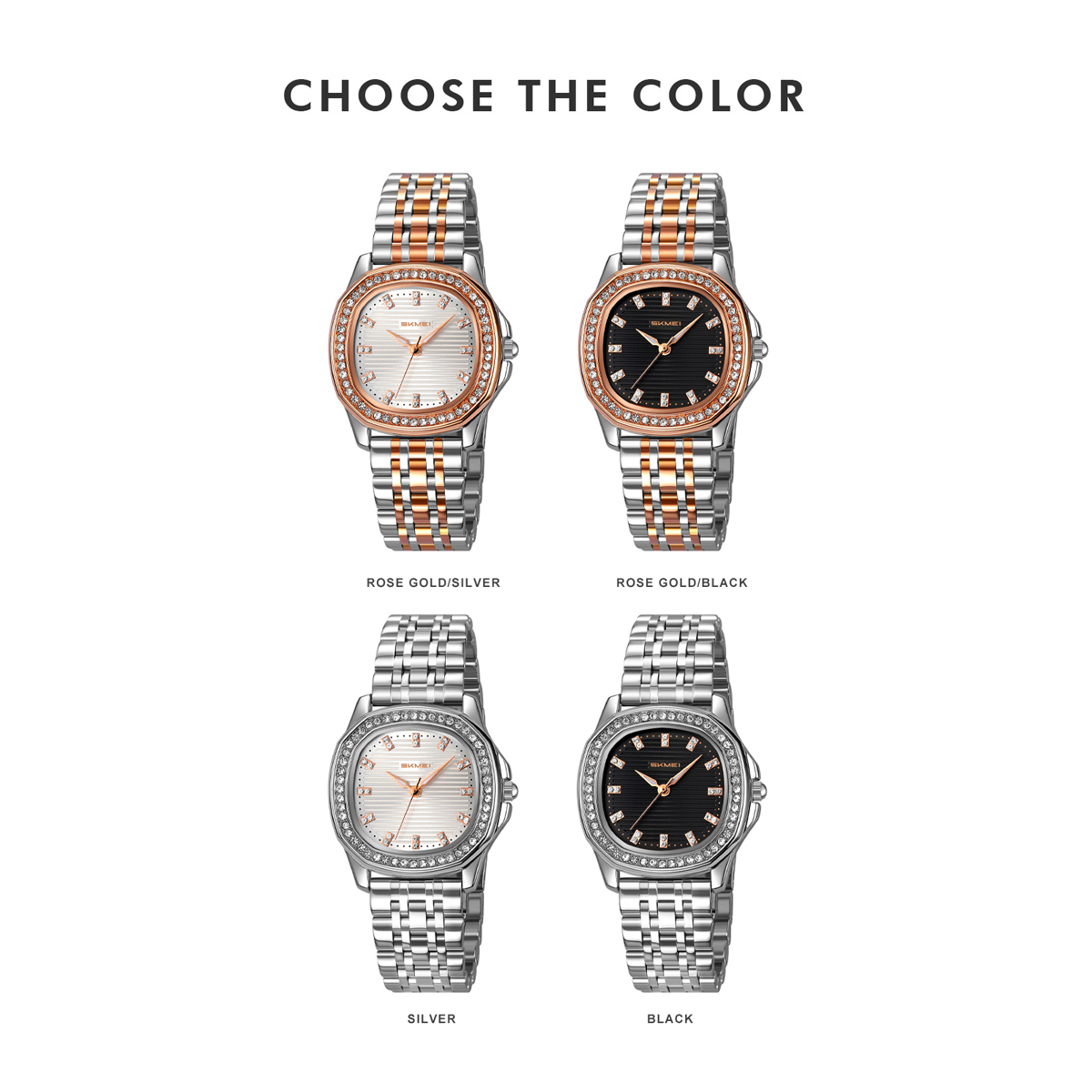 9439 SKMEI Luxury Ladies Quartz Watch