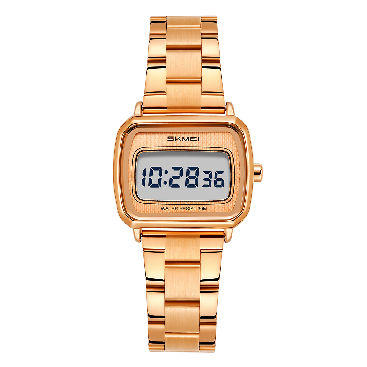 2598 Mini Square LCD Dial Vintage SKMEI Ladies Digital Watch