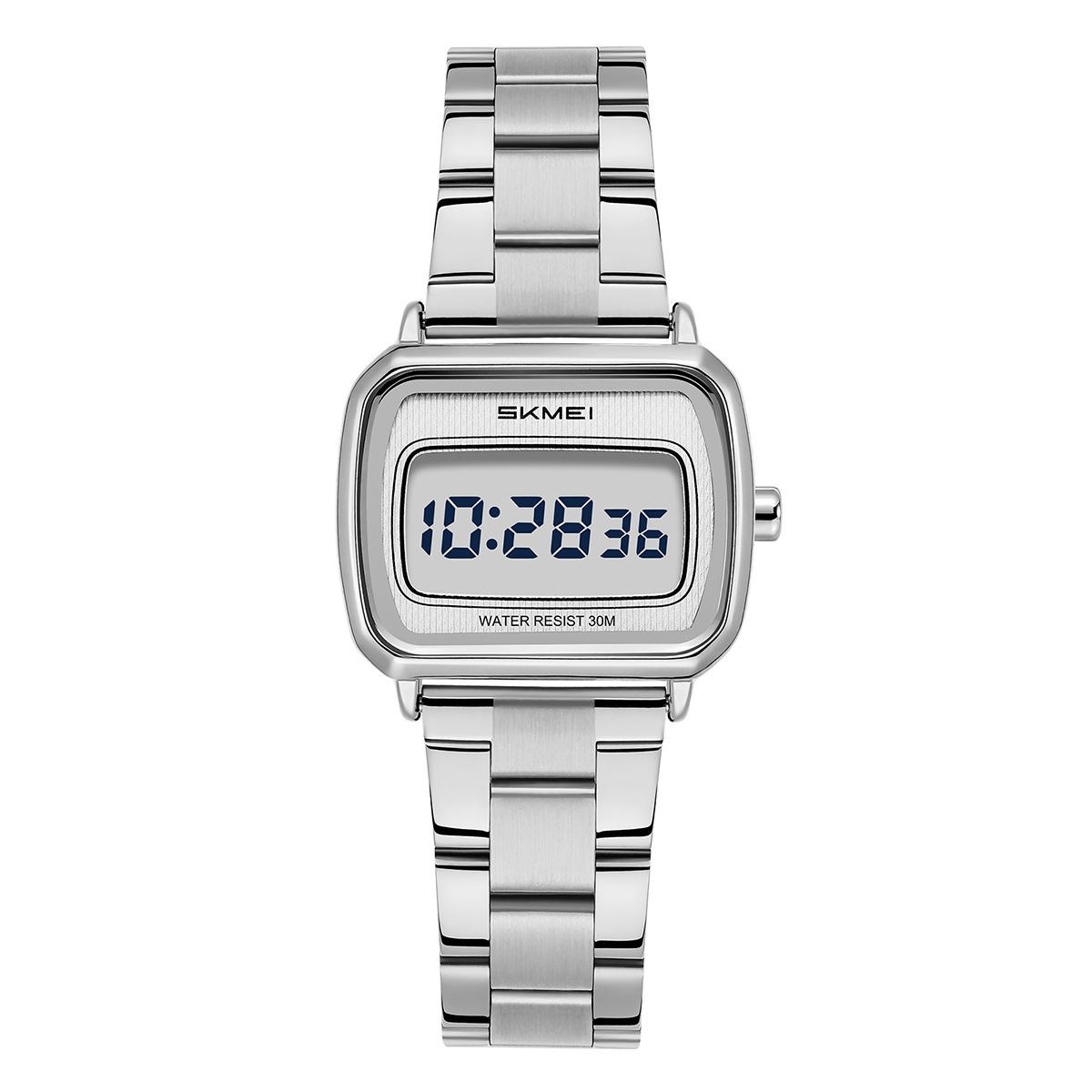 2598 Mini Square LCD Dial Vintage SKMEI Ladies Digital Watch