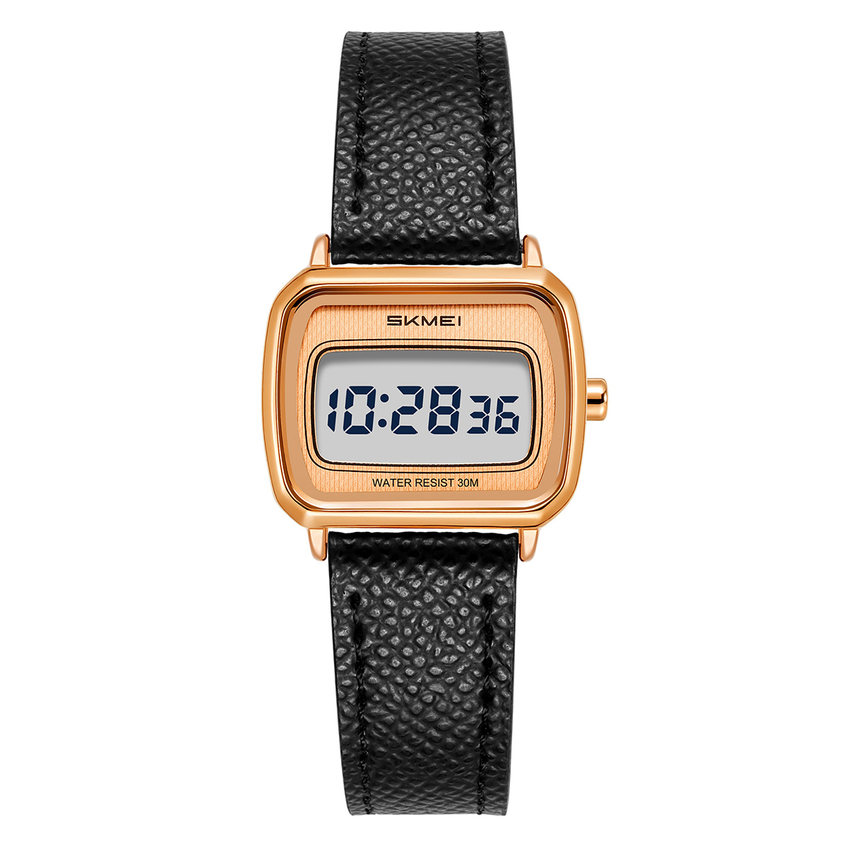 2598 Mini Square LCD Dial Vintage SKMEI Ladies Digital Watch