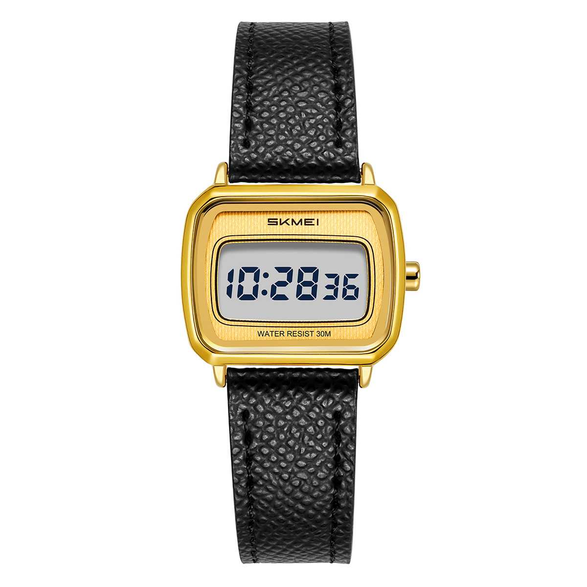 2598 Mini Square LCD Dial Vintage SKMEI Ladies Digital Watch