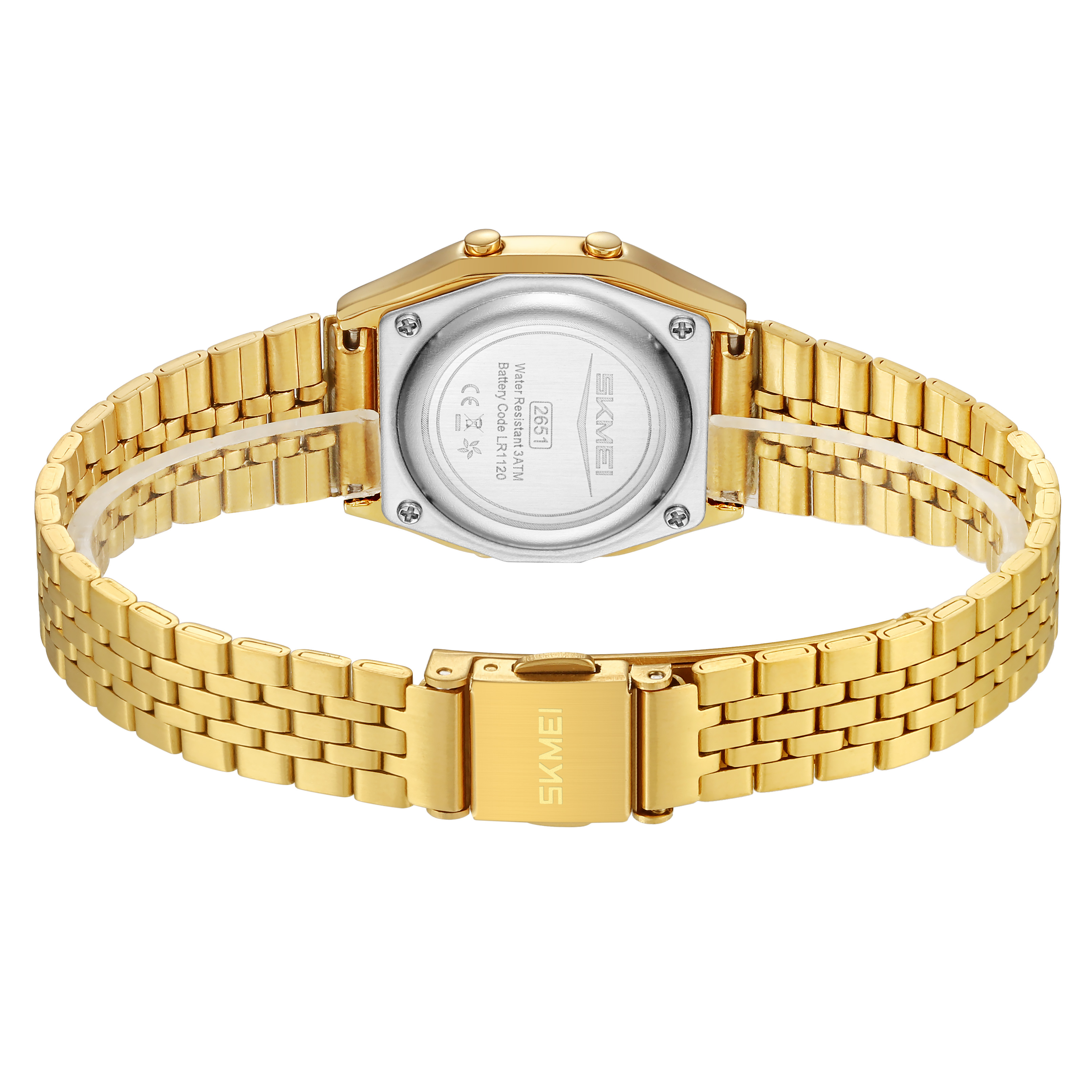 SKMEI 2651 Classic Retro Digital Watch