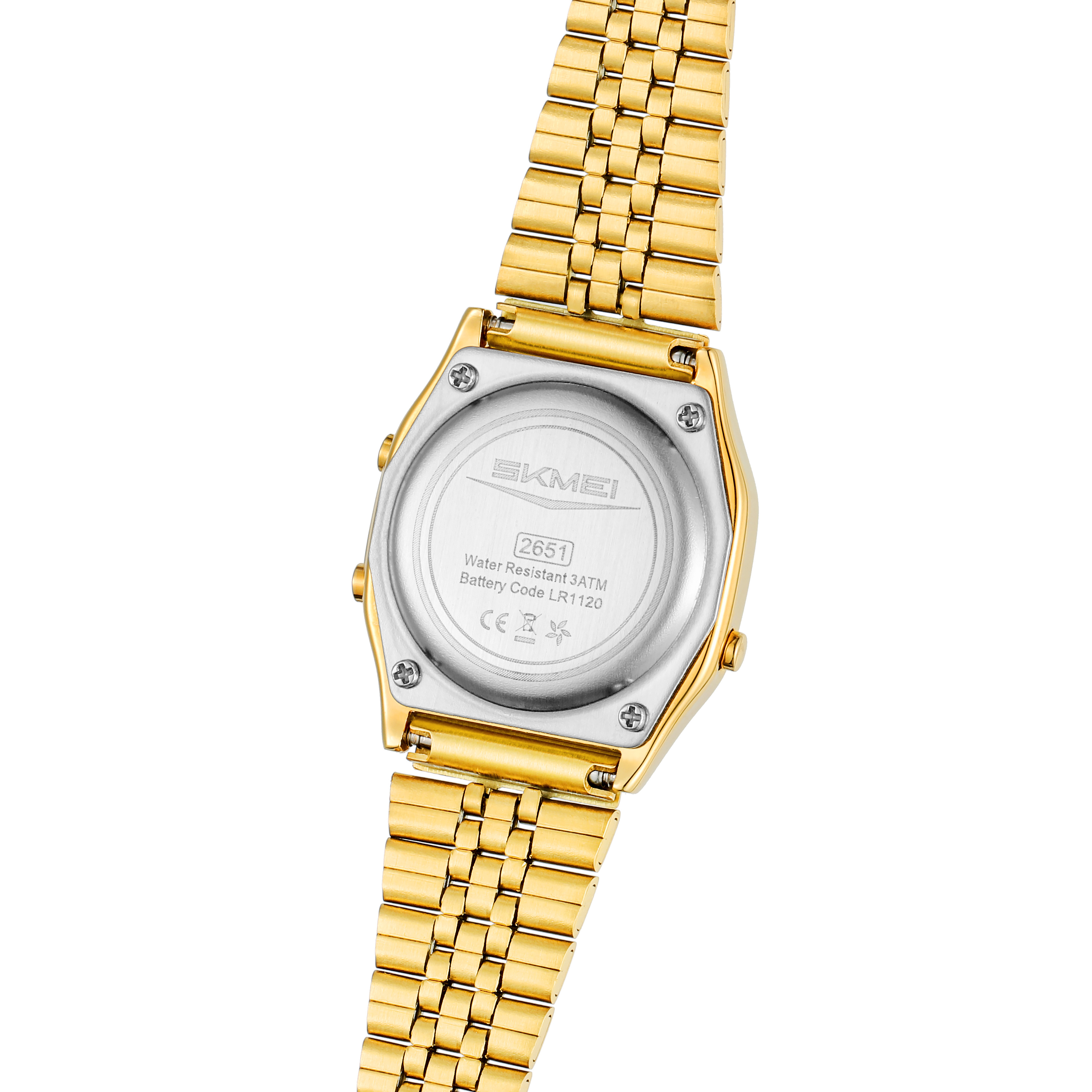 SKMEI 2651 Classic Retro Digital Watch