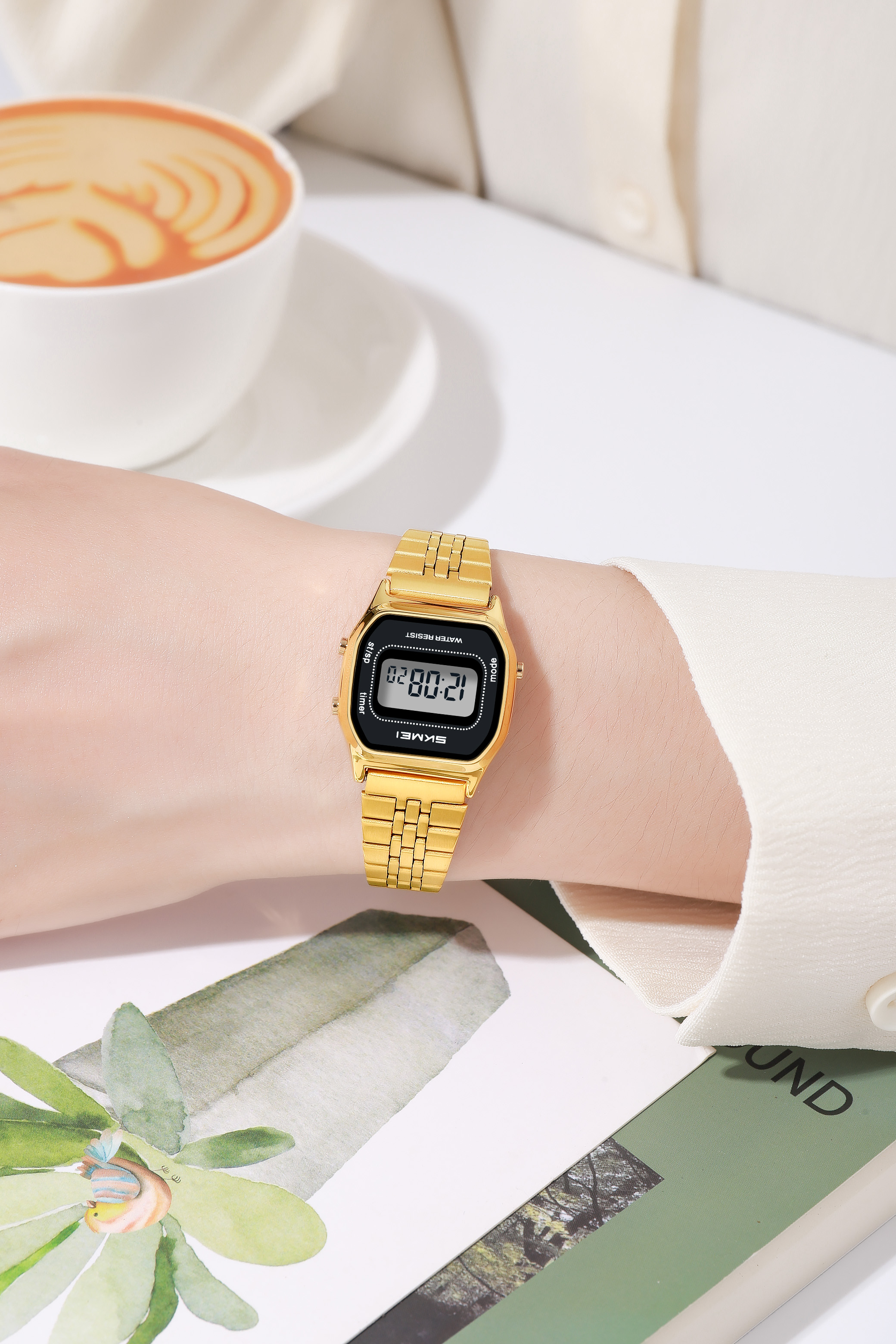 SKMEI 2651 Classic Retro Digital Watch
