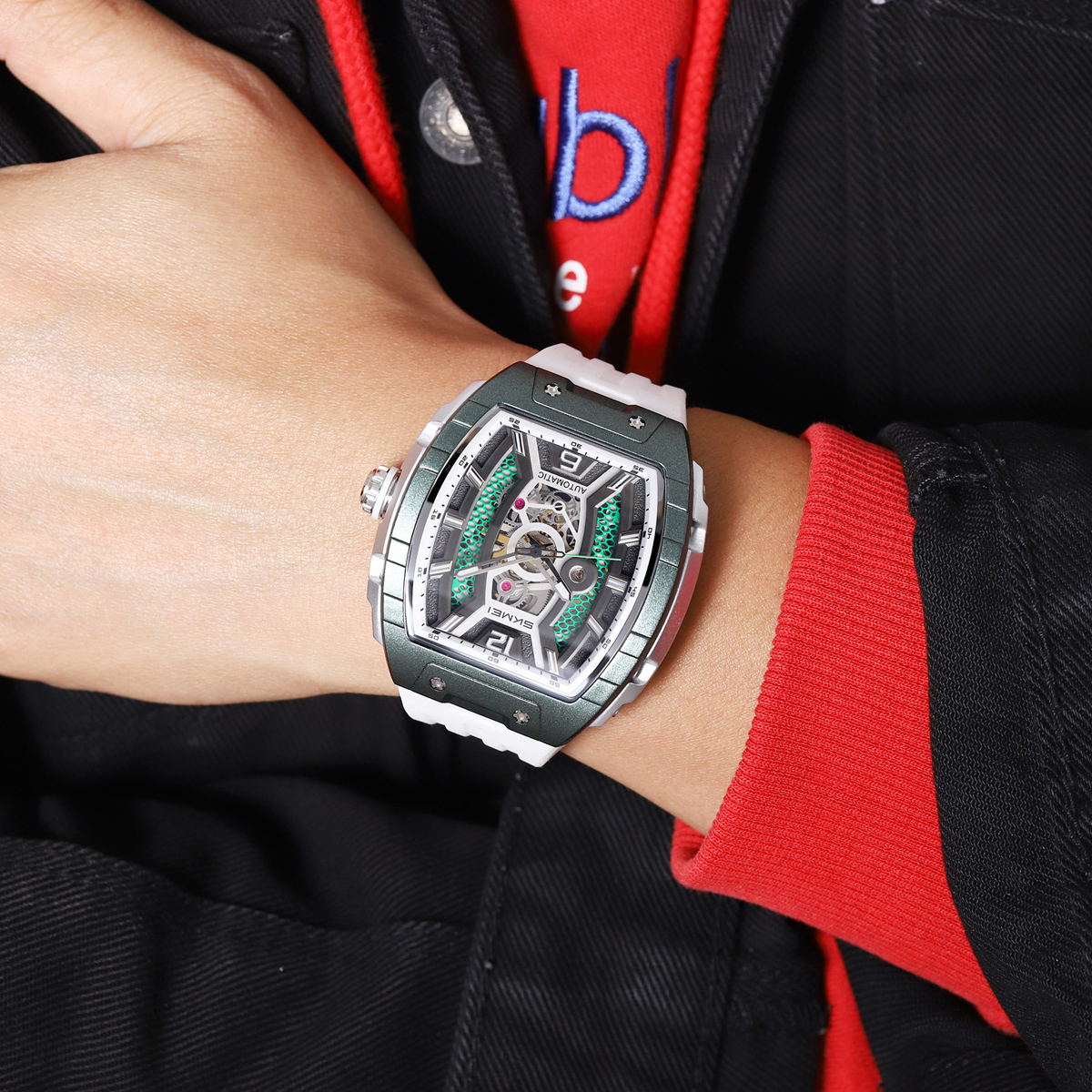 New SKMEI M033 Luxury Automatic Mechanical Watch for Men