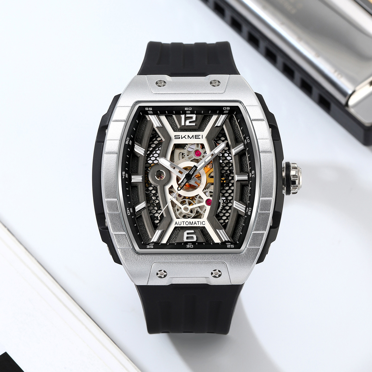 New SKMEI M033 Luxury Automatic Mechanical Watch for Men
