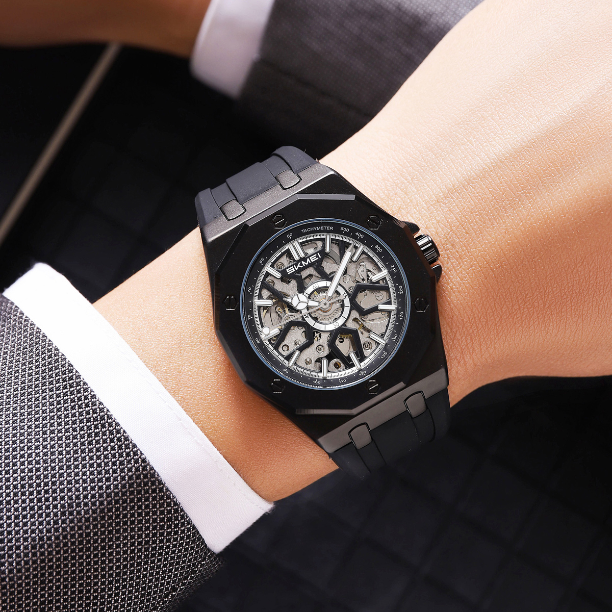SKMEI New Arrival M036 Luxury Waterproof Mechanical Watch