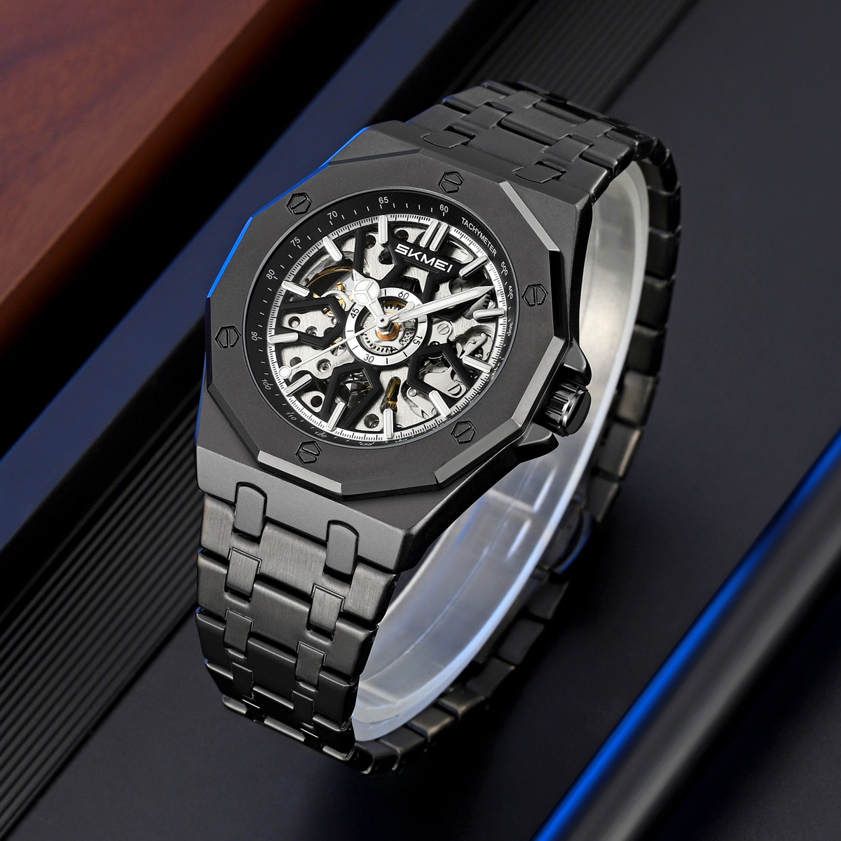 SKMEI New Arrival M036 Luxury Waterproof Mechanical Watch