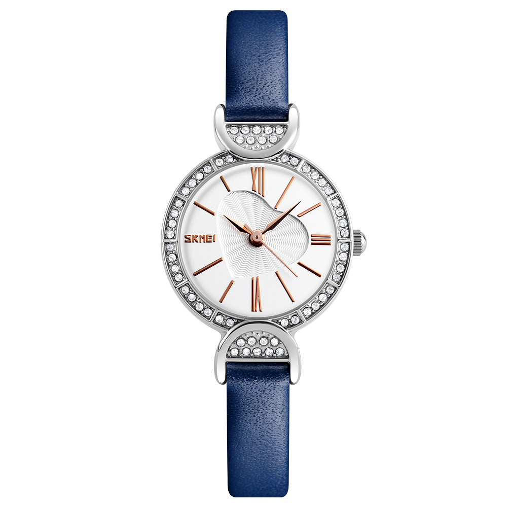 SKMEI Q025 Stainless steel Case Women Quartz Watch